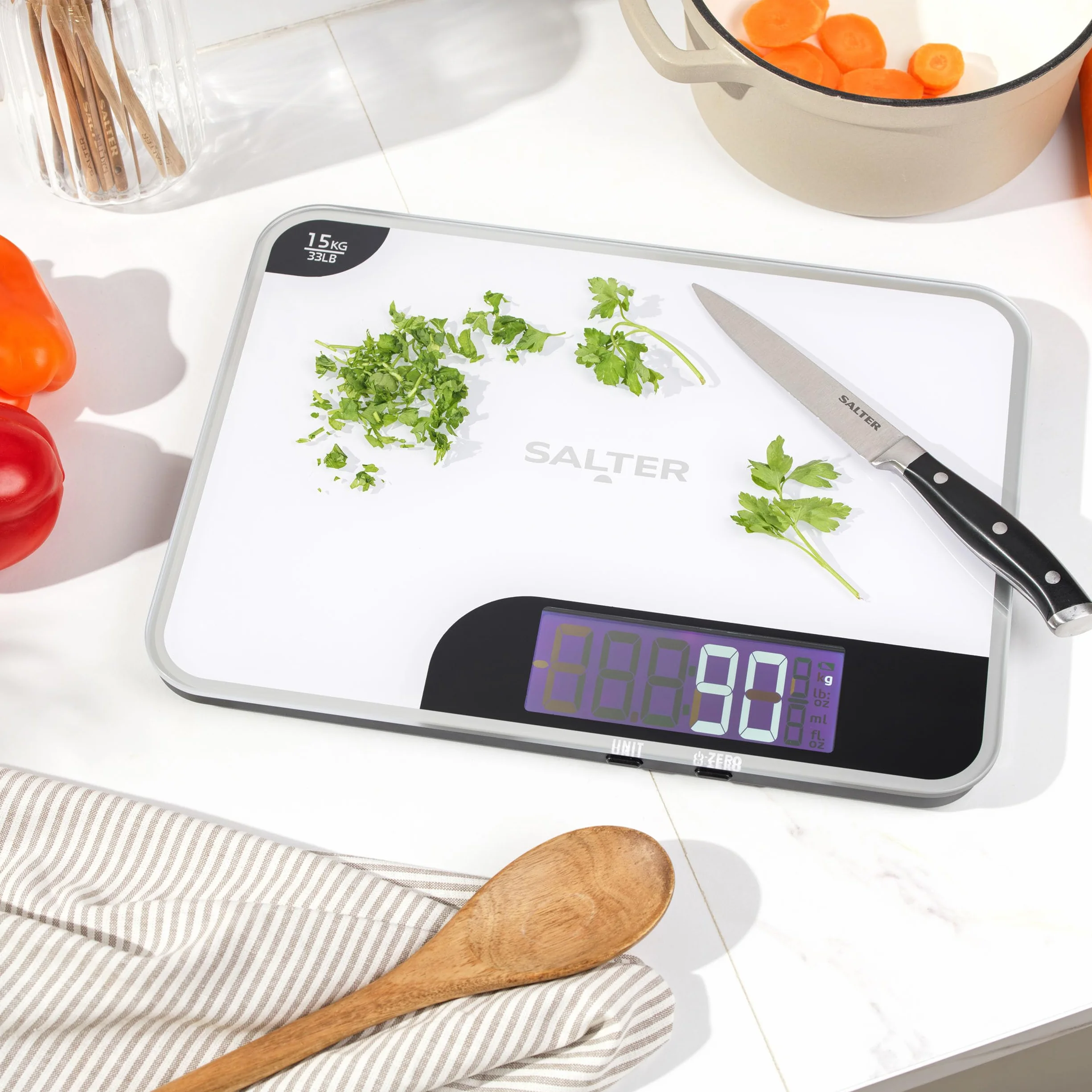 Salter 1079 WHDR Elektroniczna waga kuchenna 15 kg