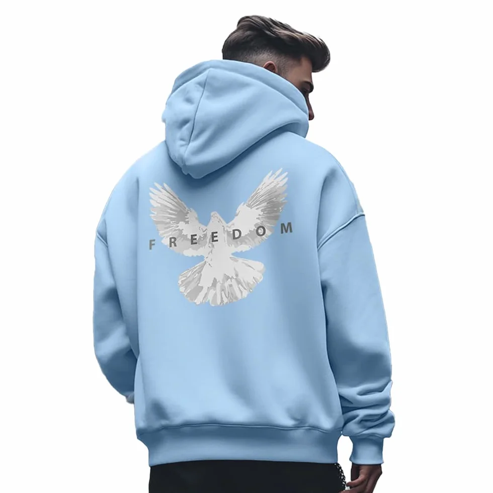 NOBERO Bluza męska z kapturem