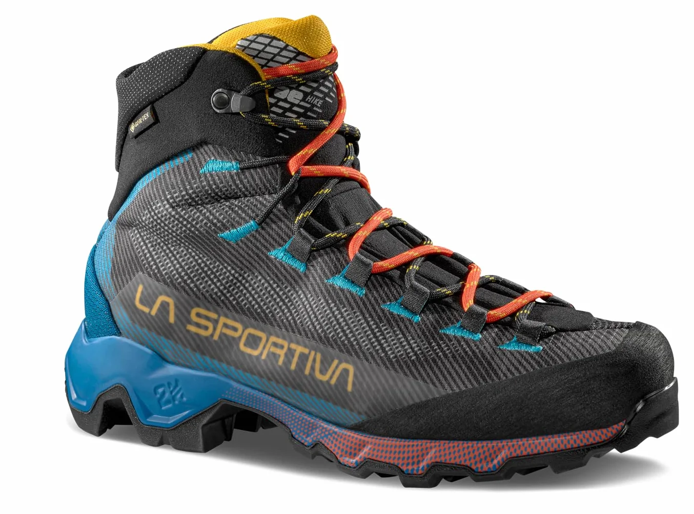LA SPORTIVA Aequilibrium Hike GTX Mid-Cut męskie buty trekkingowe z GORE-TEX, system 3D Flex i podeszwą z podeszwą do mieszanego terenu.