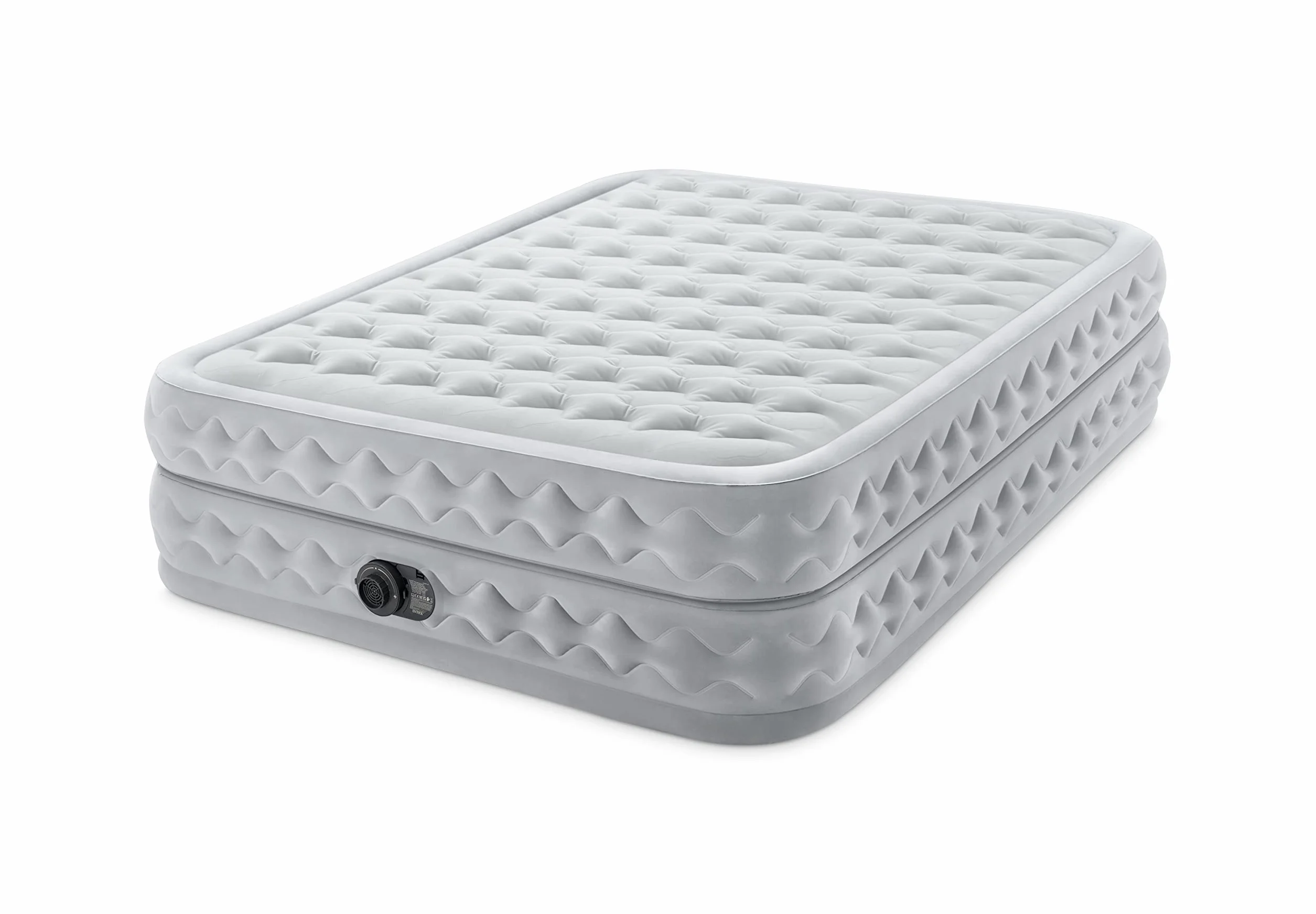 Intex 64490ND - Materasso Dura-Beam Supreme Air-Flow Autogonfiante, 152x203x51 cm