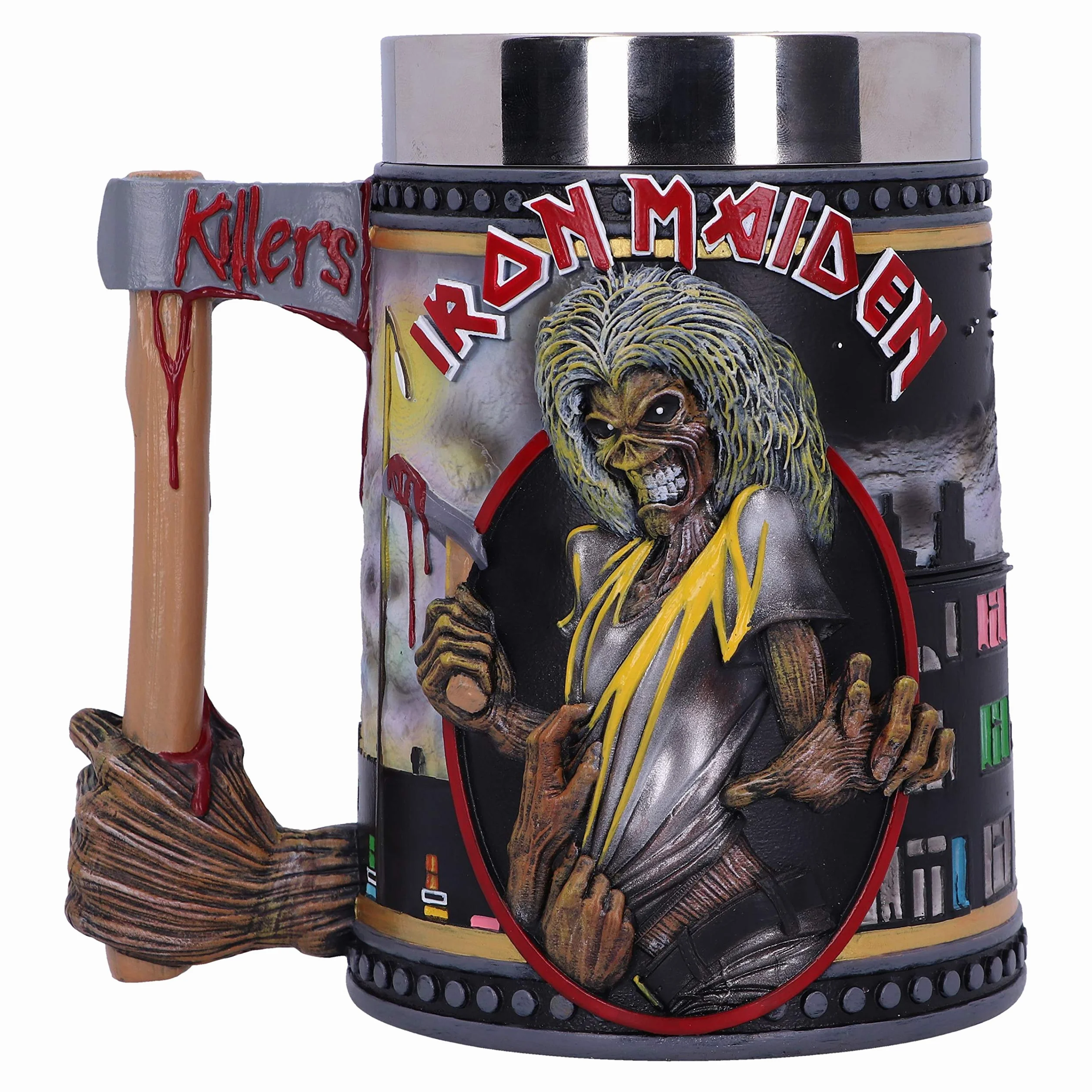 Nemesis Now Oficjalnie licencjonowany album Iron Maiden The Killers Eddie Tankard, czarny