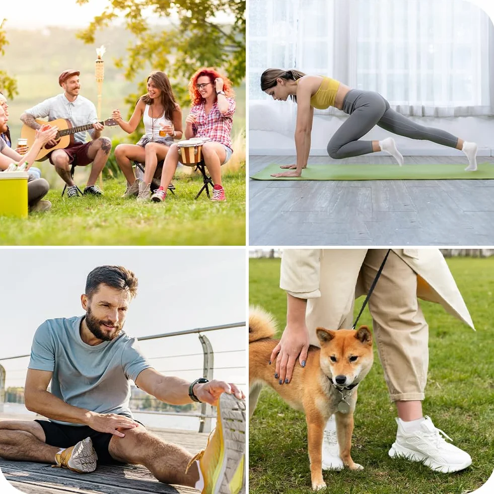 flintronic 10 sztuk skarpet treningowych, bawełniane, do tenisa, sportu, biegania, joggingu, 10 szt