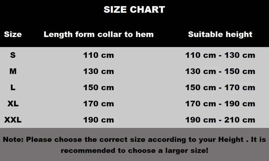 Proumhang Czarny Płaszcz z kapturem Długi aksamit Dla dorosłych Unisex Fancy Dress Kostium Halloween Boże Narodzenie-170cm