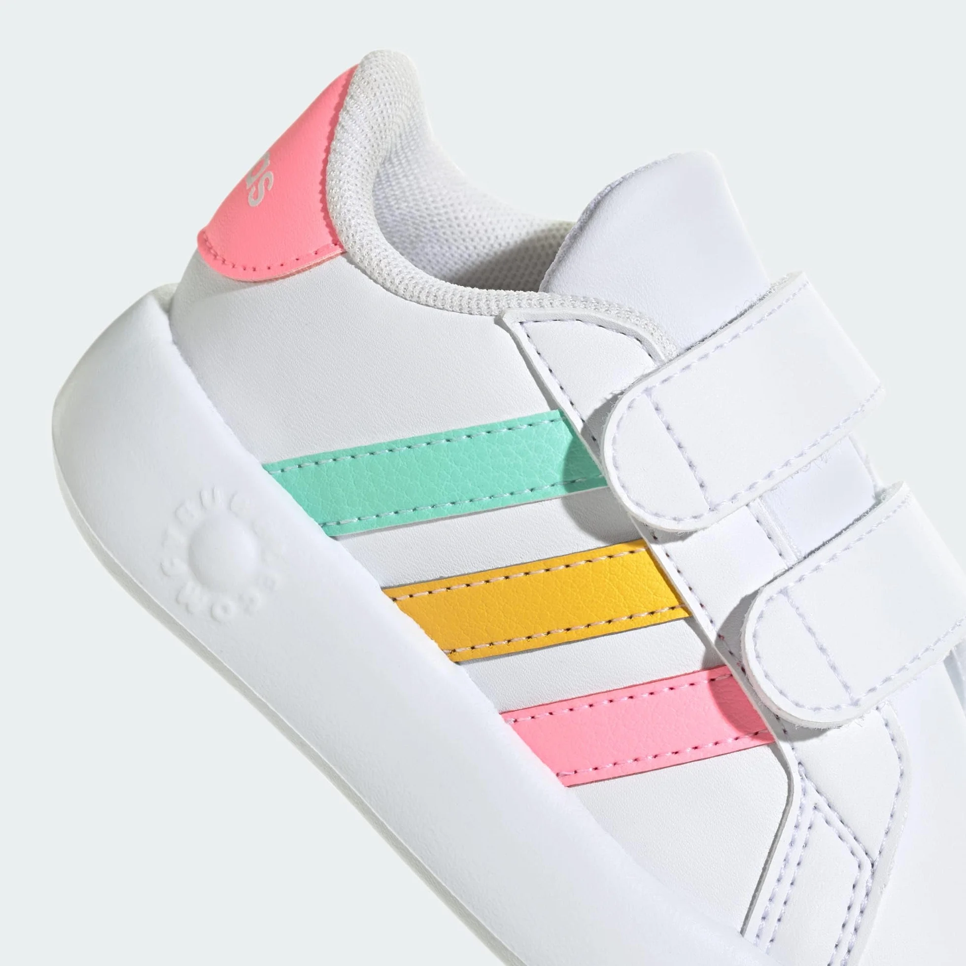 adidas Grand Court 2.0 Shoes Infants, Niskie Buty Nie Piłka Nożna Unisex Dziecko