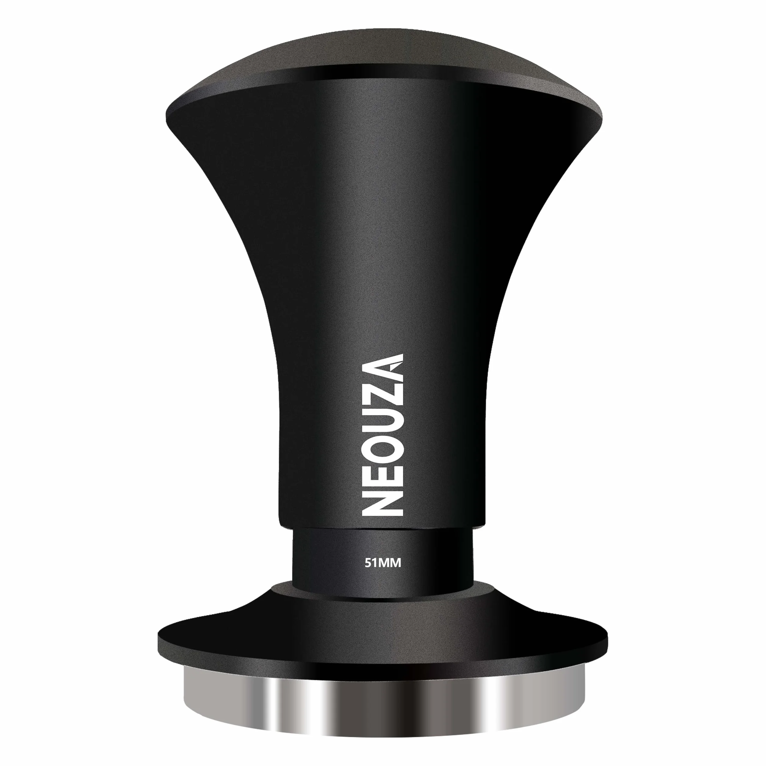 NEOUZA Tamper do espresso V2 podwójnie kalibrowany sprężynowy 53,3 mm stal nierdzewna