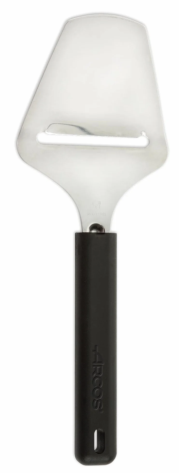 Arcos tarka do sera stal szlachetna 120 x 45 mm uchwyt ręczny polipropylen czarny