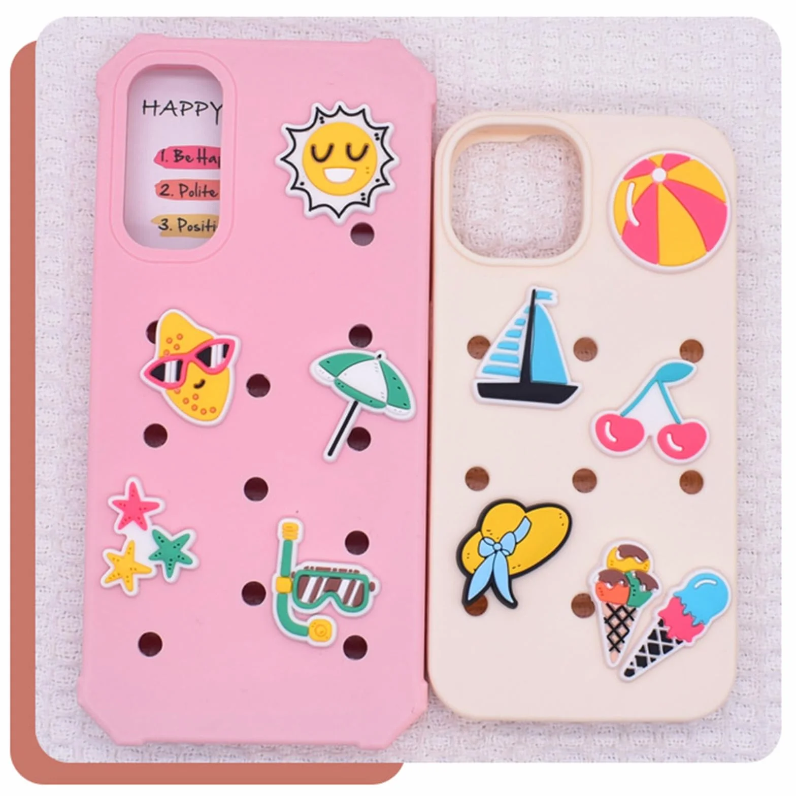 Charms do Crocs PVC ozdoby na buty letnie 1-3cm dla dziewcząt kobiet chłopców dorosłych