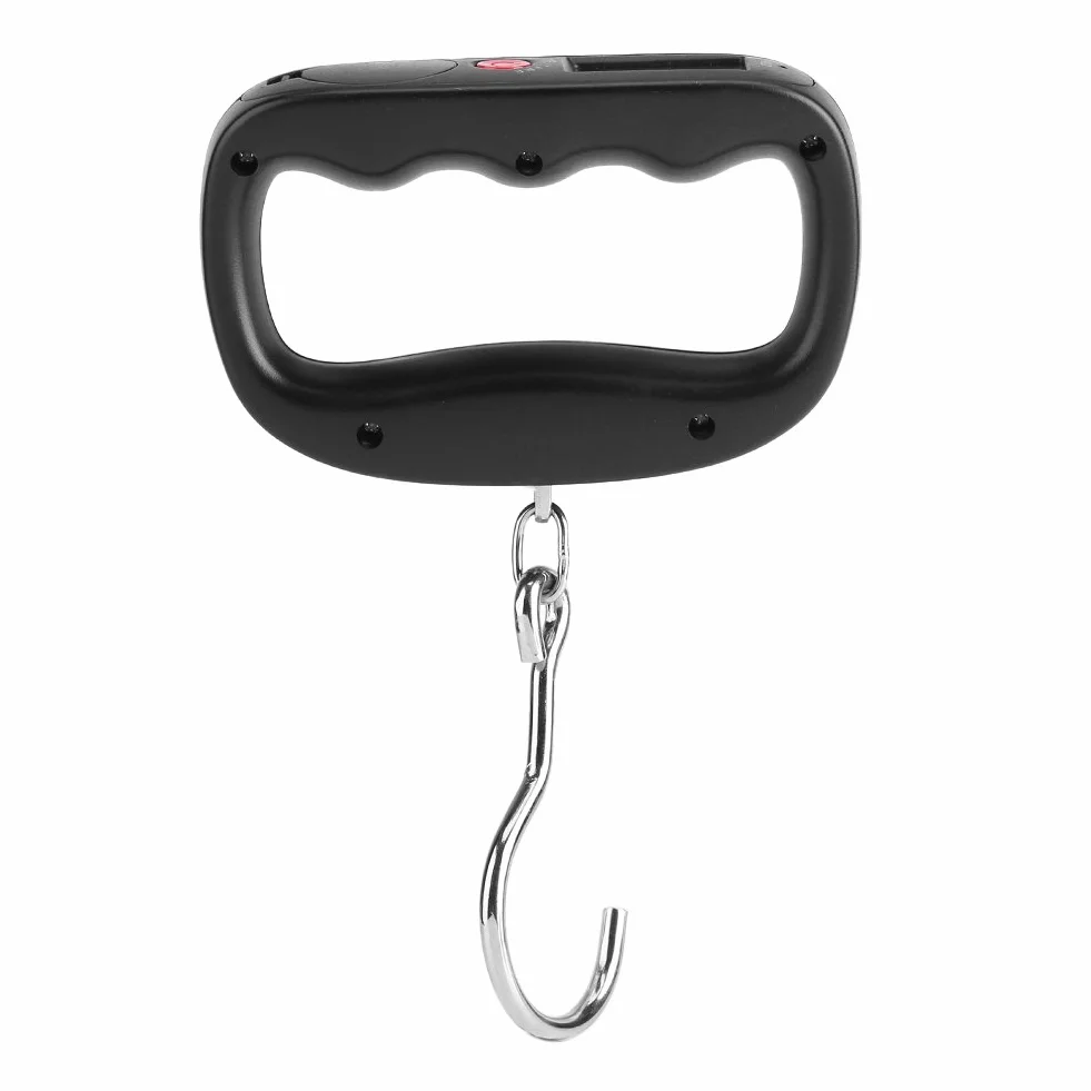 WEIHENG 50kg / 10g Cyfrowa Wisząca Waga Hakowa Wyświetlacz LCD Funkcja Tary Hak Wisząca Przenośna Elektroniczna Waga Bagażowa Waga Pocztowa Bez Baterii