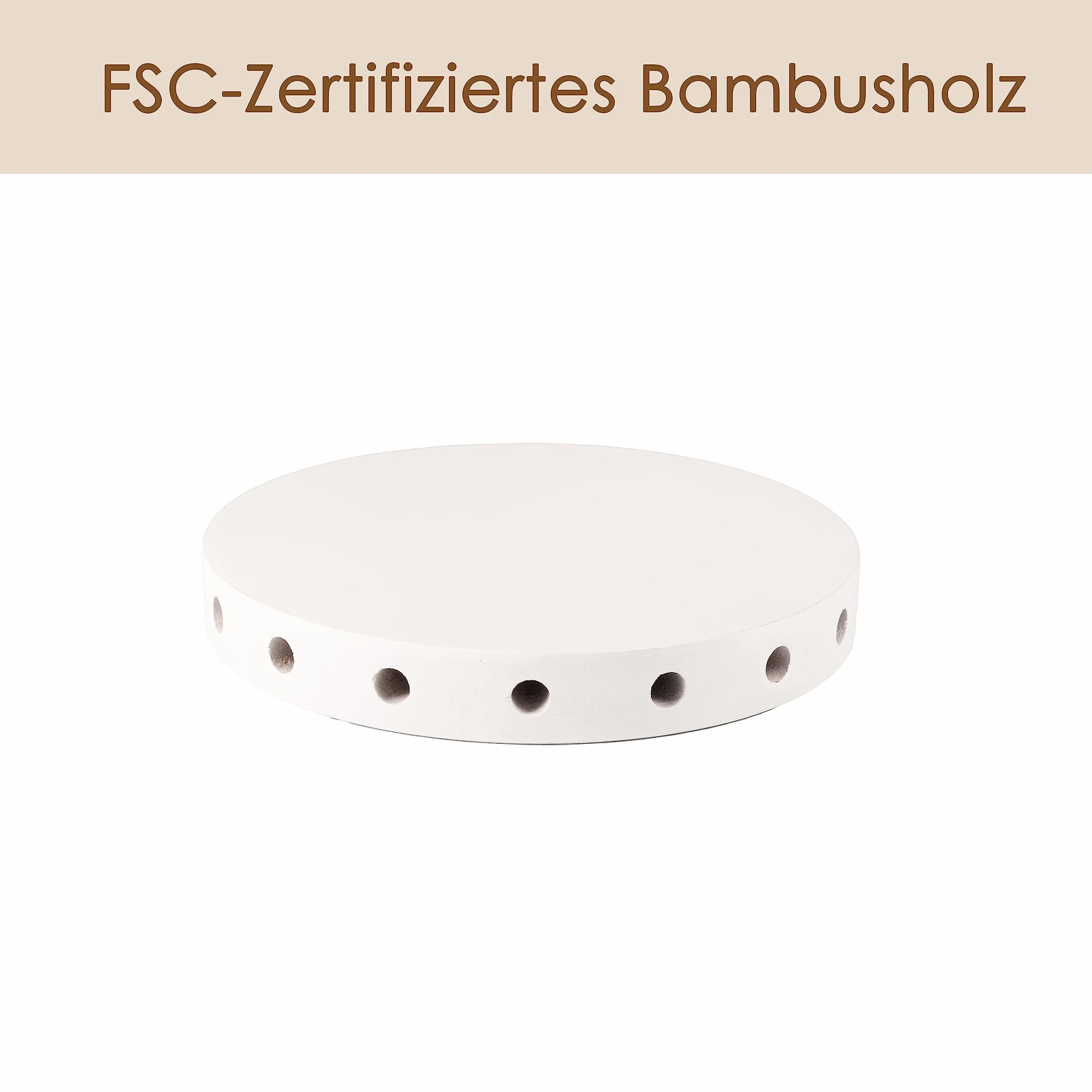 Hanseküche Suszarka do makaronu z drewna bambusowego 2 kg XXL