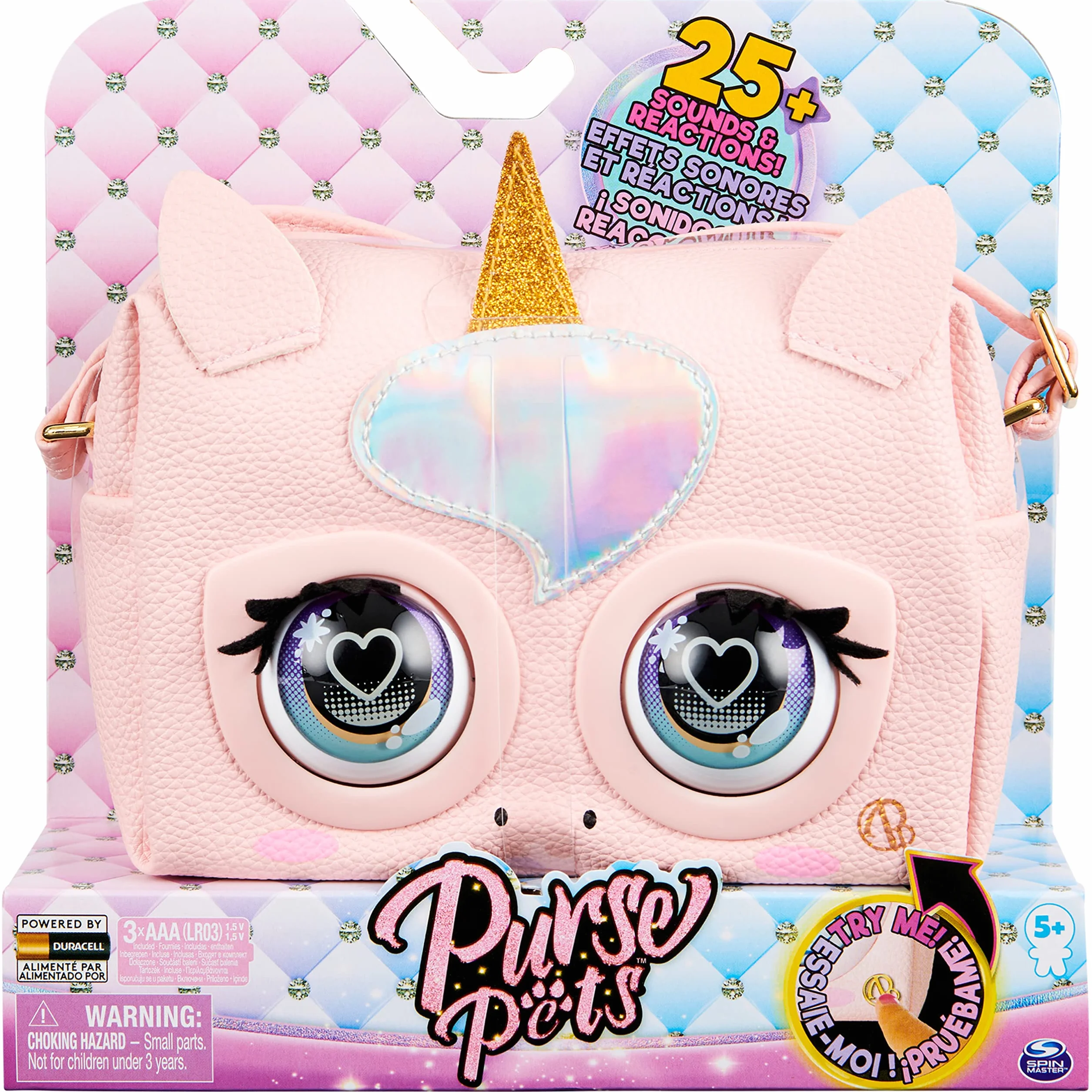 Purse Pets - Glamicorn Interaktywna Torebka Z Jednorożcem, Różowy, Od 5 Lat,6062241-6064255