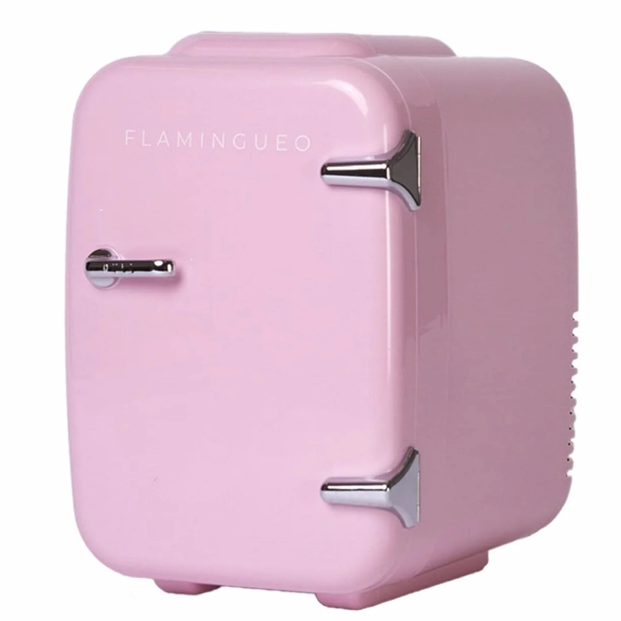Flamingueo Mini Lodówka 4L - Lodówka Kosmetyczna 12V/220V, Funkcja Gorąca i Zimna