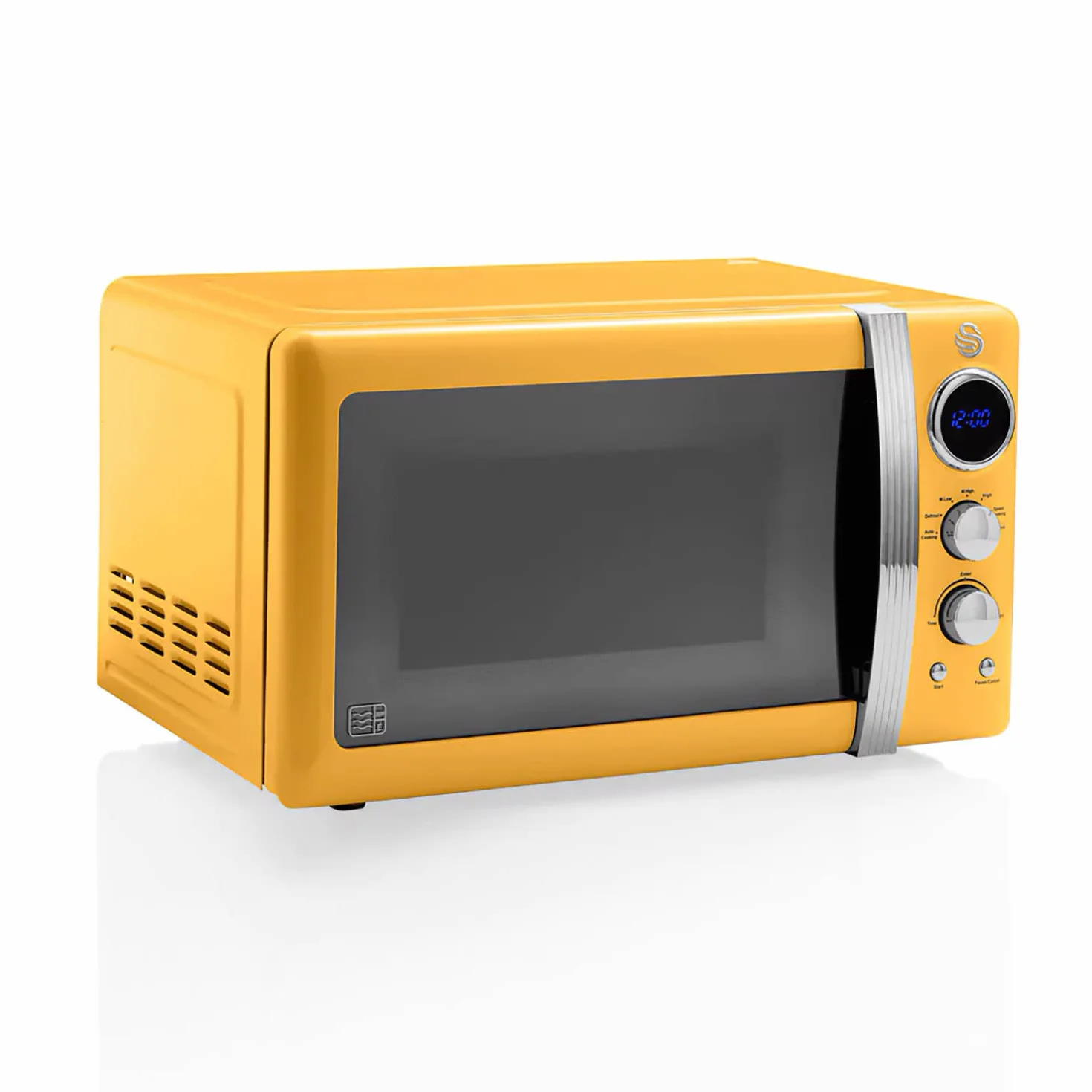 Swan Retro SM22030YELNEU cyfrowa kuchenka mikrofalowa 20 l 800 W żółty