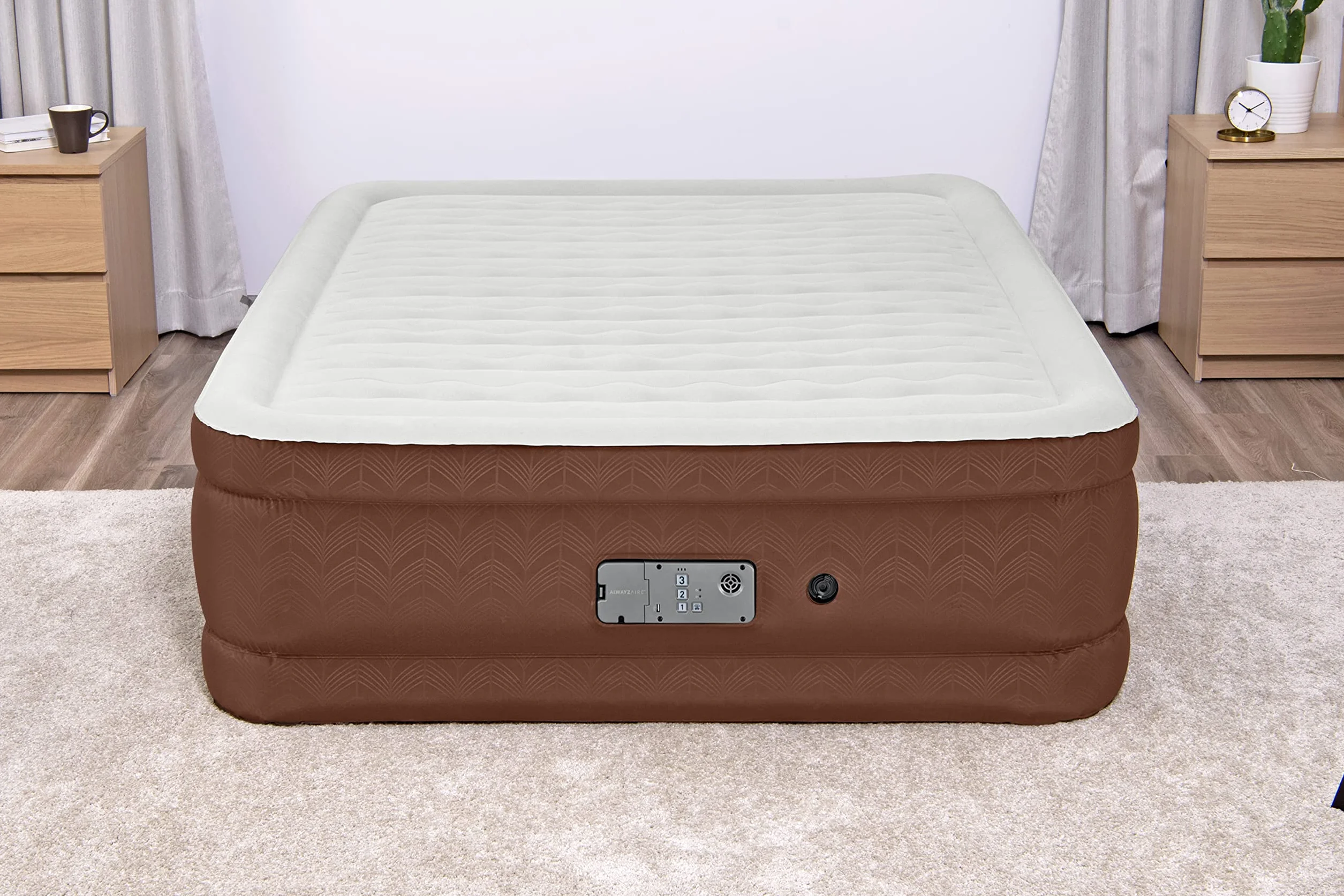 Bestway AlwayzAire Fortech łóżko dmuchane Double XL/Hi 203 x 152 x 51 cm