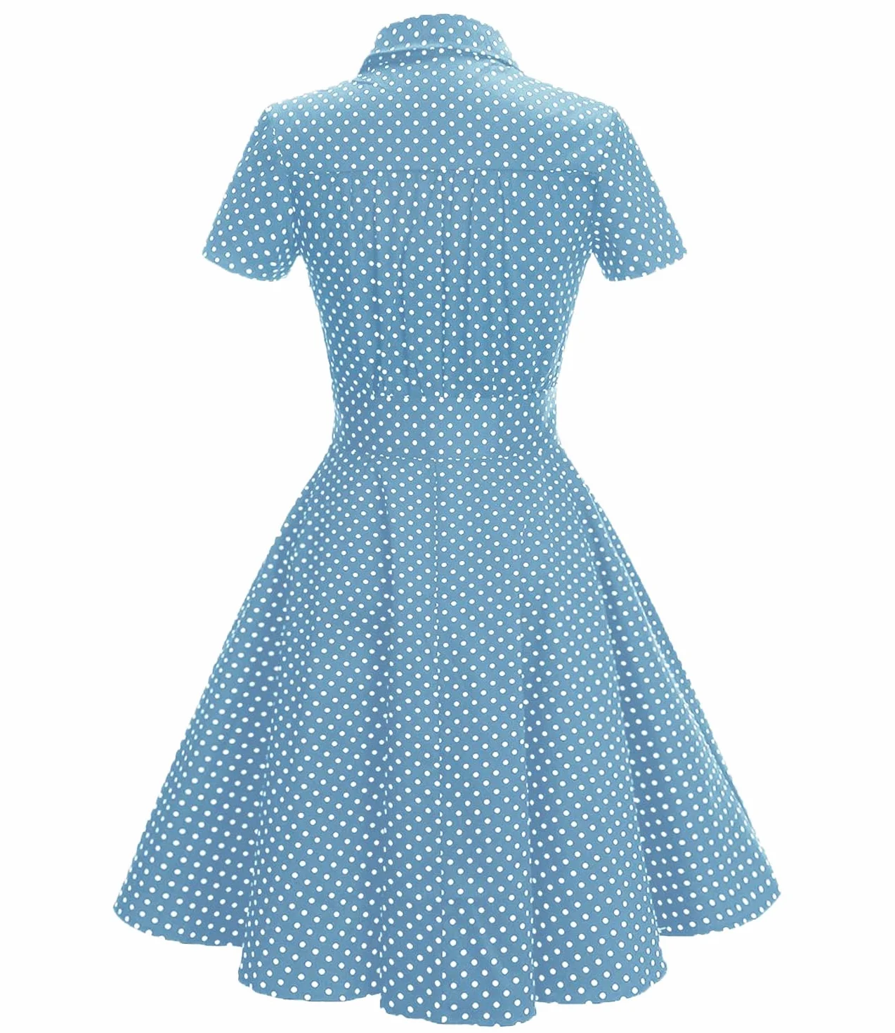 Audrey Hepburn Sukienka damska w stylu lat 50. XX wieku, plisowana, z krótkim rękawem