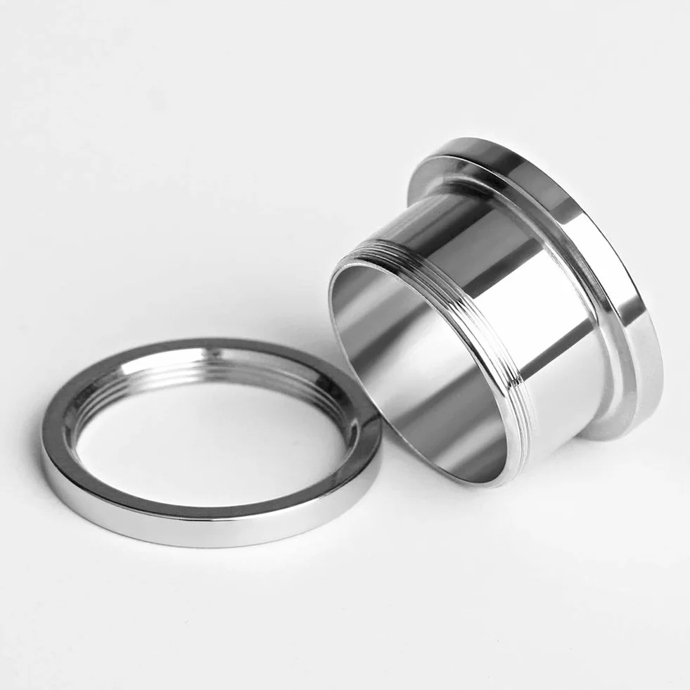 KUBOOZ Wtyczka do uszu, tunel, rozpychacz, piercing, prosta śruba ze stali nierdzewnej, grubość 6 mm do 16 mm, Stal nierdzewna