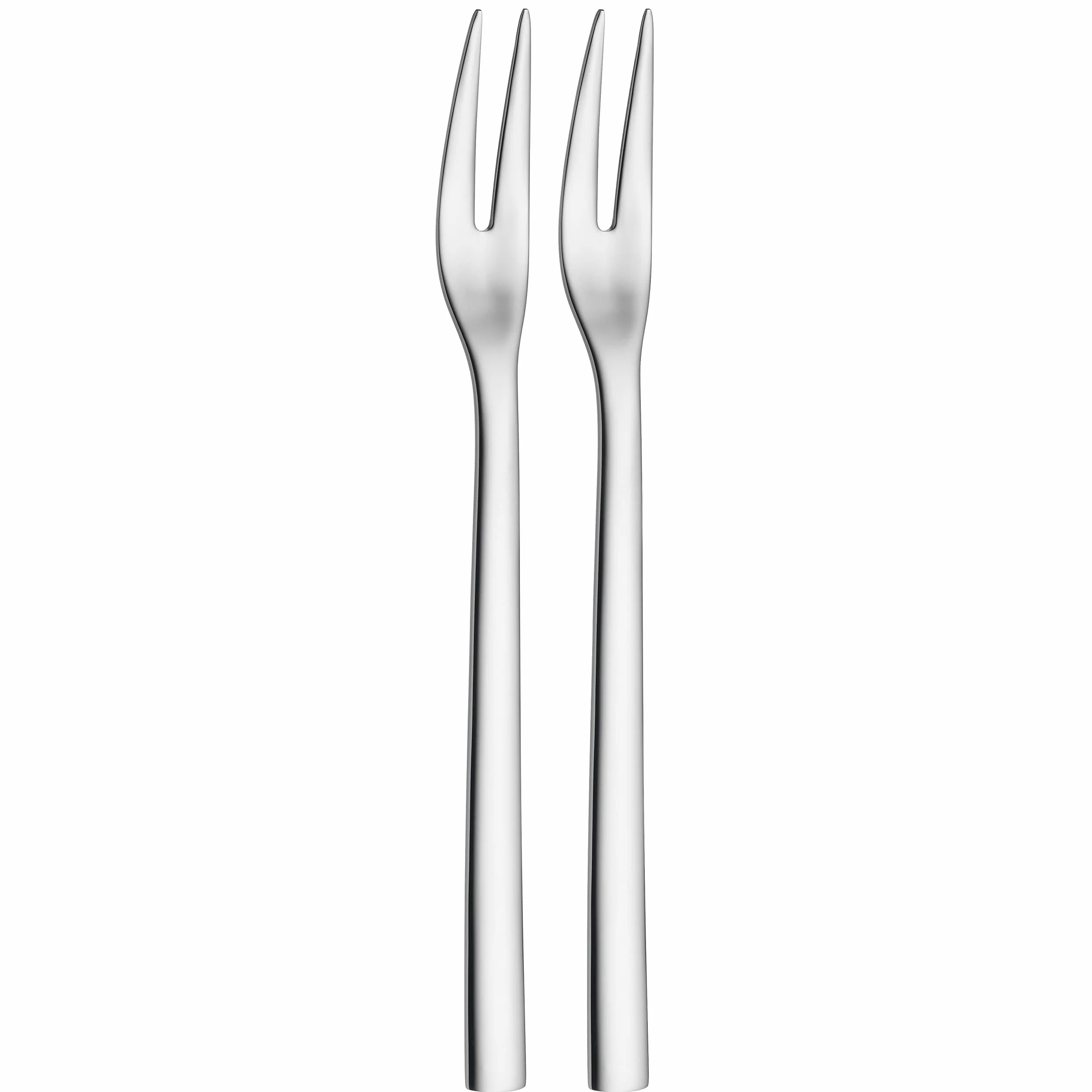 WMF 2-częściowy zestaw widelców do serwowania, Nuova, stal nierdzewna, polerowane wykończenie, 21 cm