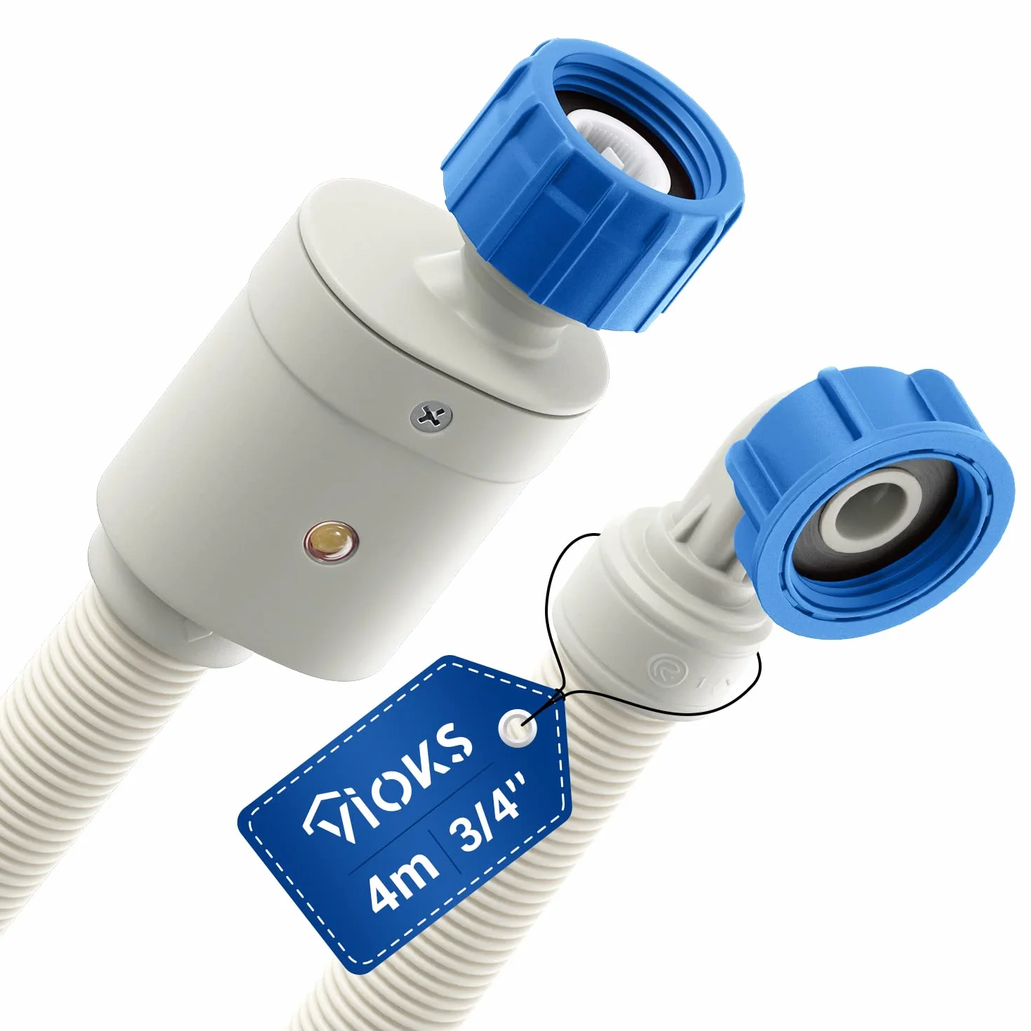 VIOKS Wąż dopływowy AQUASTOP 4,0 m do pralki/zmywarki Gorenje