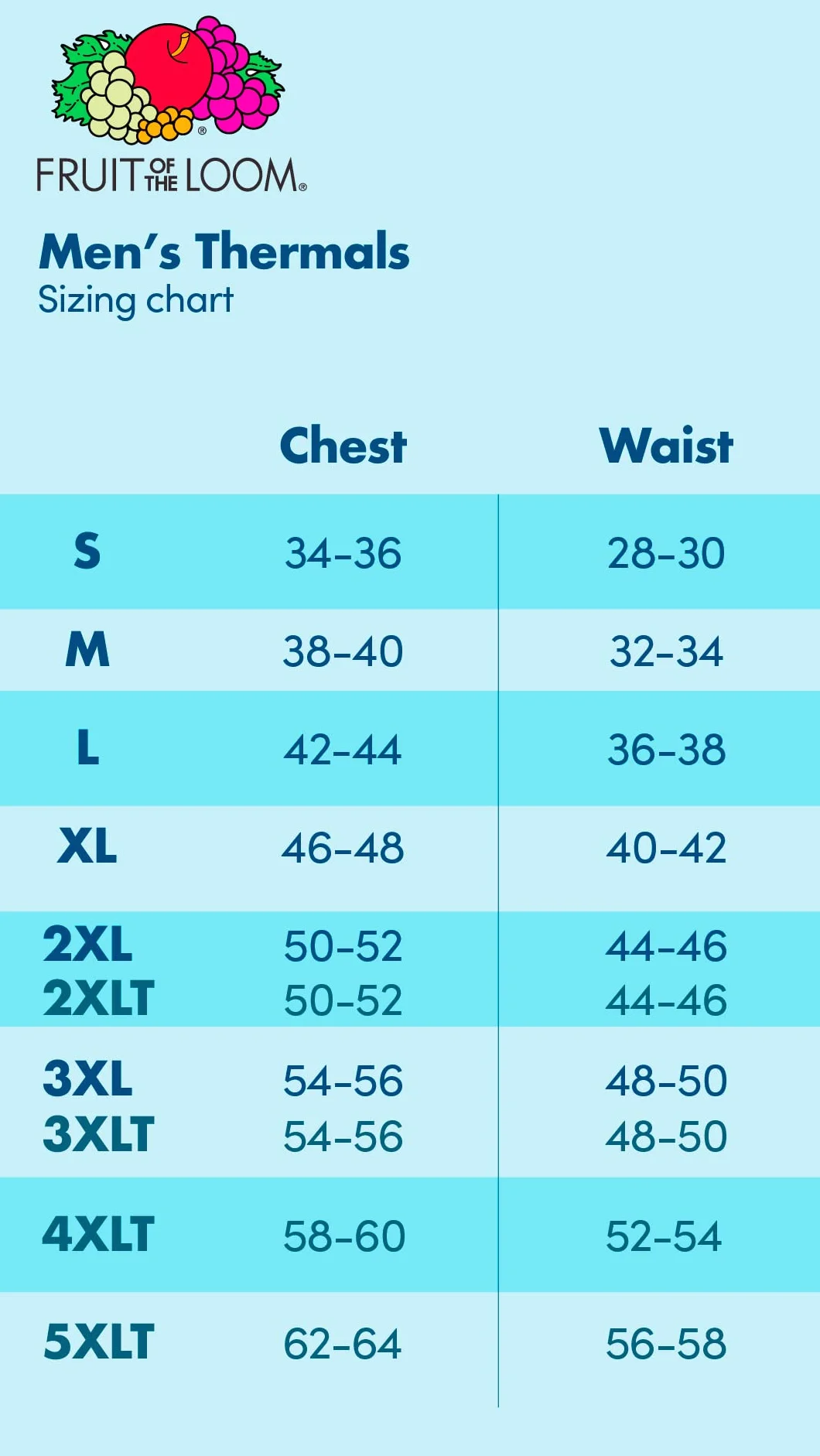 Fruit of the Loom Dół od piżamy Mężczyźni Kombinezon termiczny premium