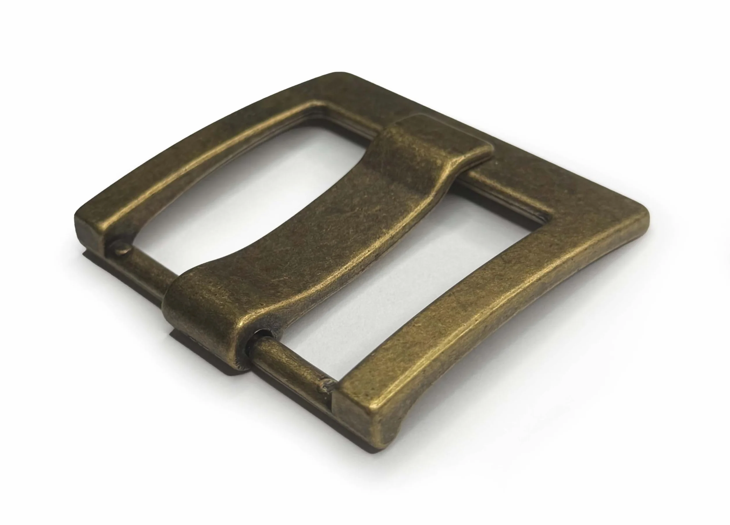 almela - Klamra do paska z wykończeniem w kolorze starego srebra i starego złota, szerokość 50 mm - 5 cm | Szeroki kolec | Buckle belt