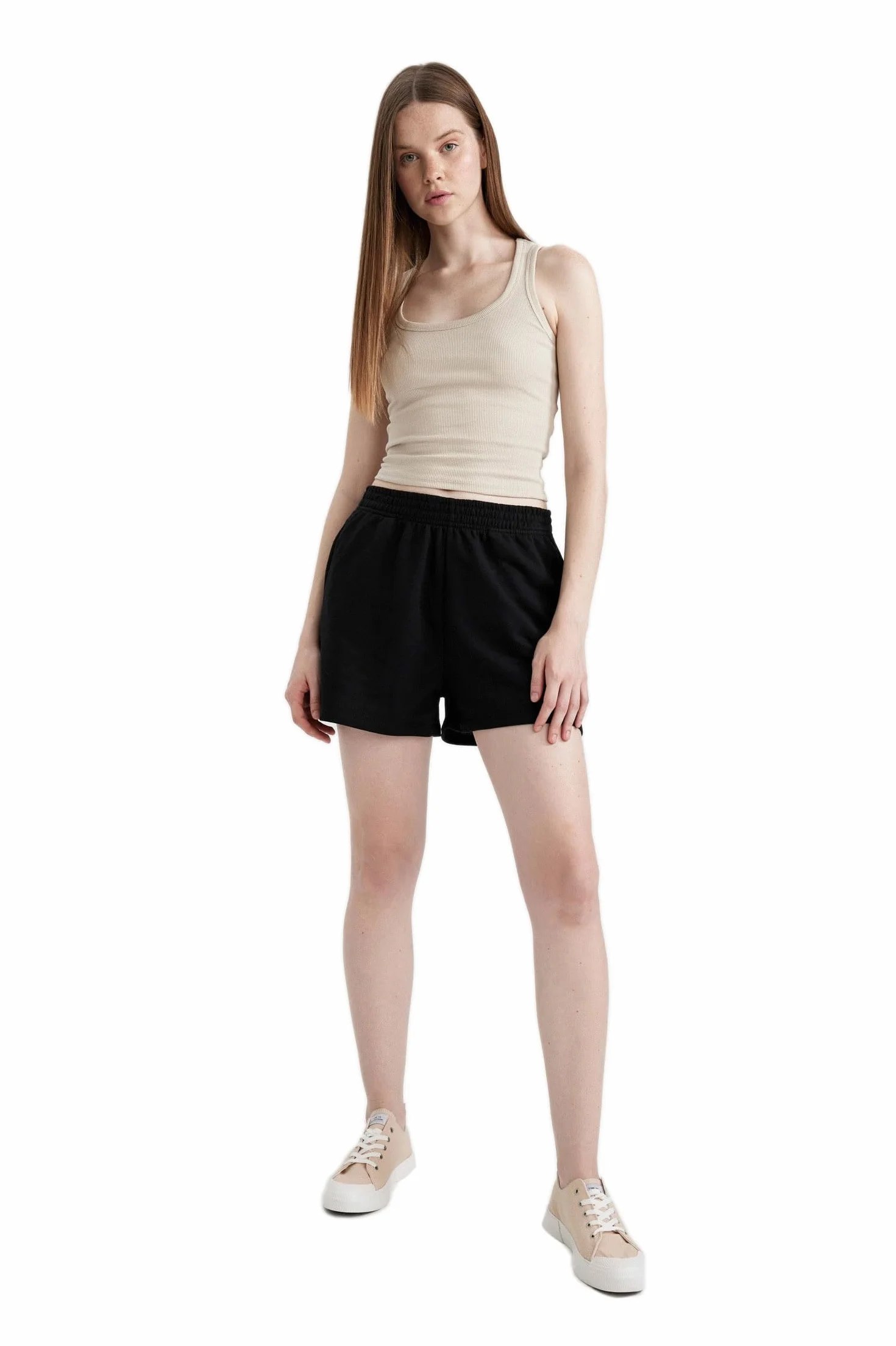 DeFacto Defacto Damen Jeans Shorts Kurze Hose - Denim Sommerhosen Für Damen - Shorty Kobiety
