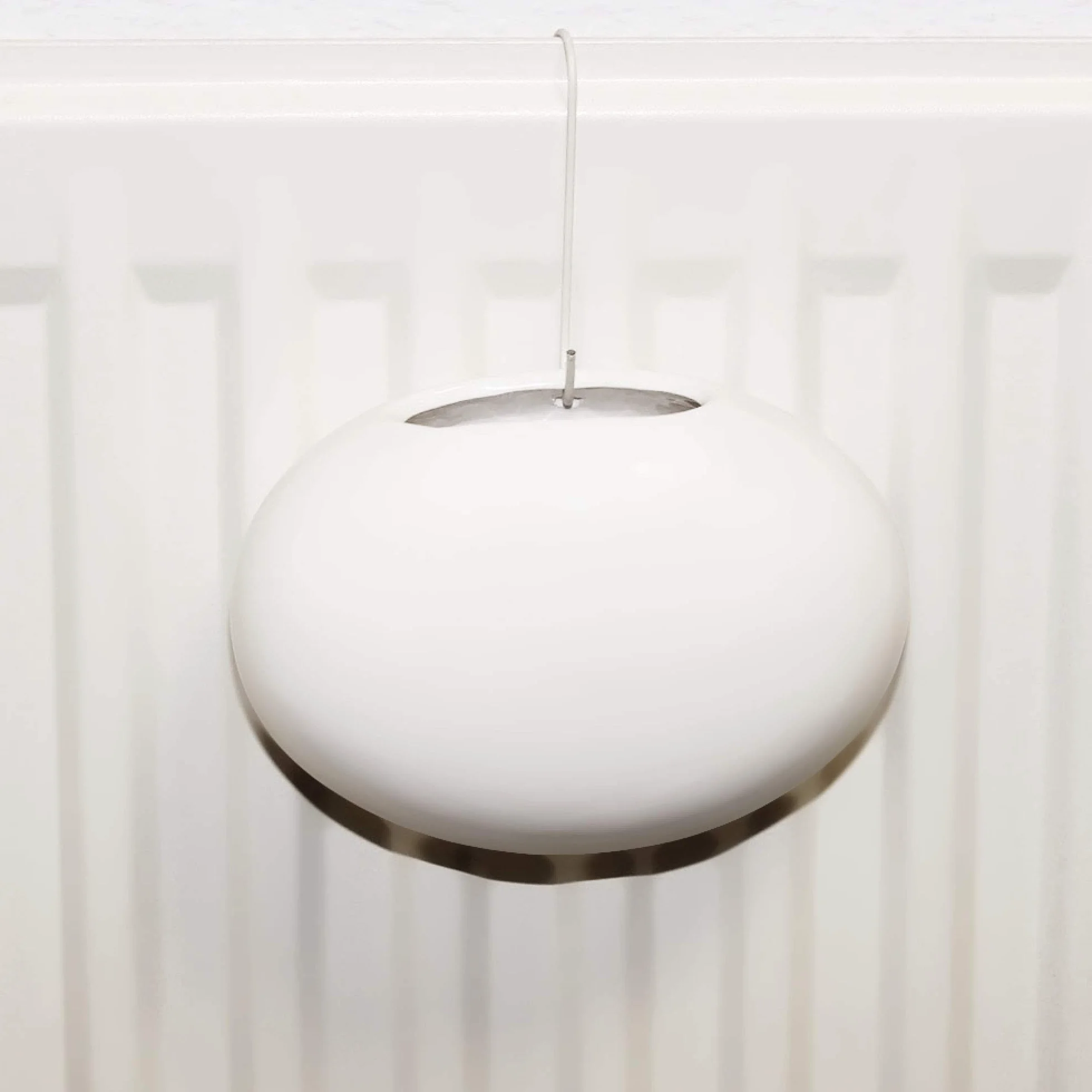 COM-FOUR® 3x ceramiczny nawilzacz powietrza - parownik grzejnikowy do nawilzania powietrza w pomieszczeniu - parownik grzewczy w owalnym ksztalcie, bialy (03 sztuki - owalne)