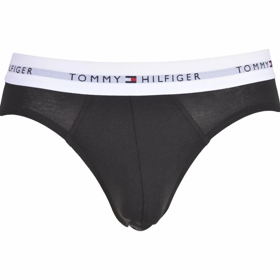 Tommy Hilfiger Majtki męskie, Wielokolorowy (czarny/czarny/czarny/czarny), L