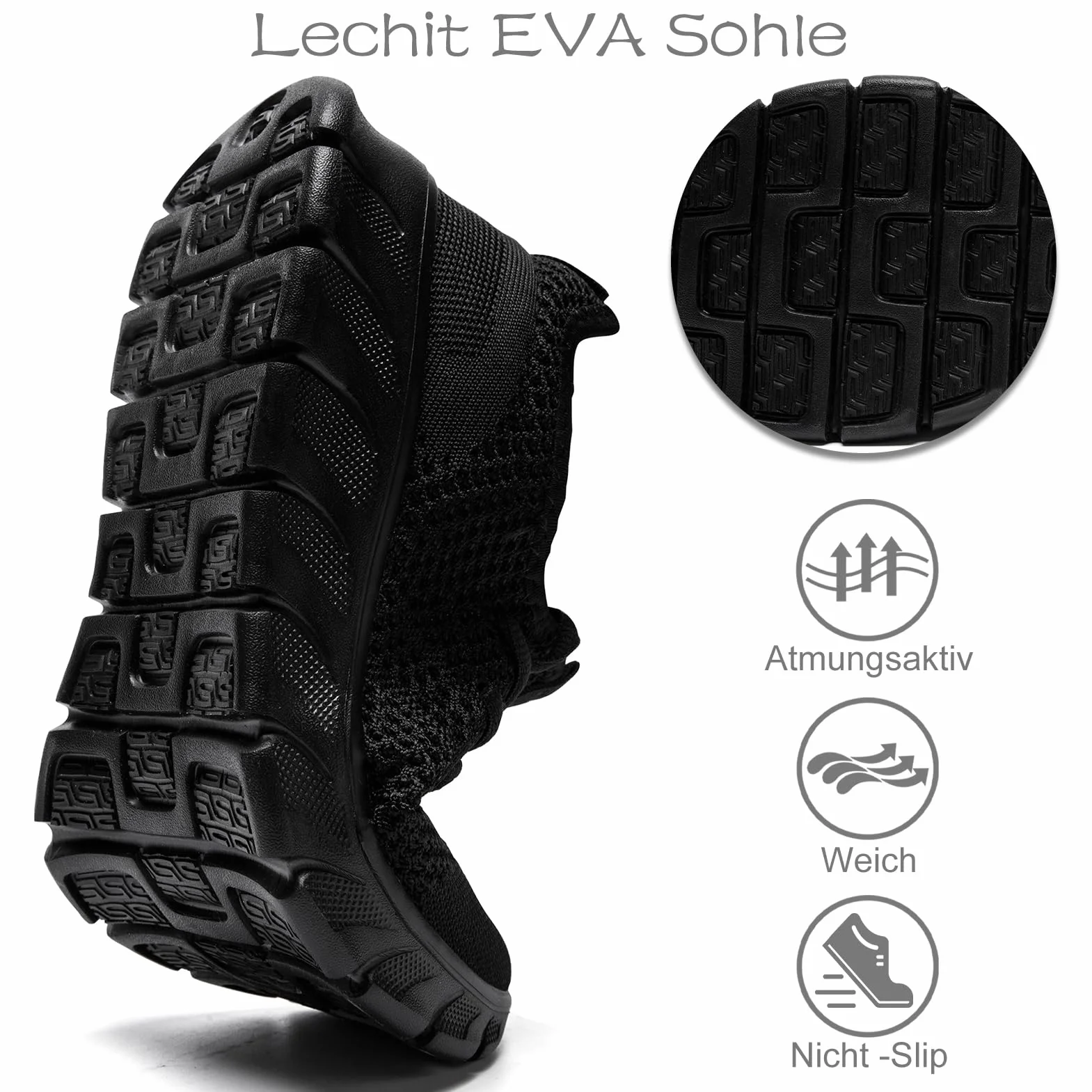 Damyuan Damskie buty typu sneaker, buty sportowe, buty do biegania, buty tenisowe, buty do fitnessu, wsuwane buty do chodzenia