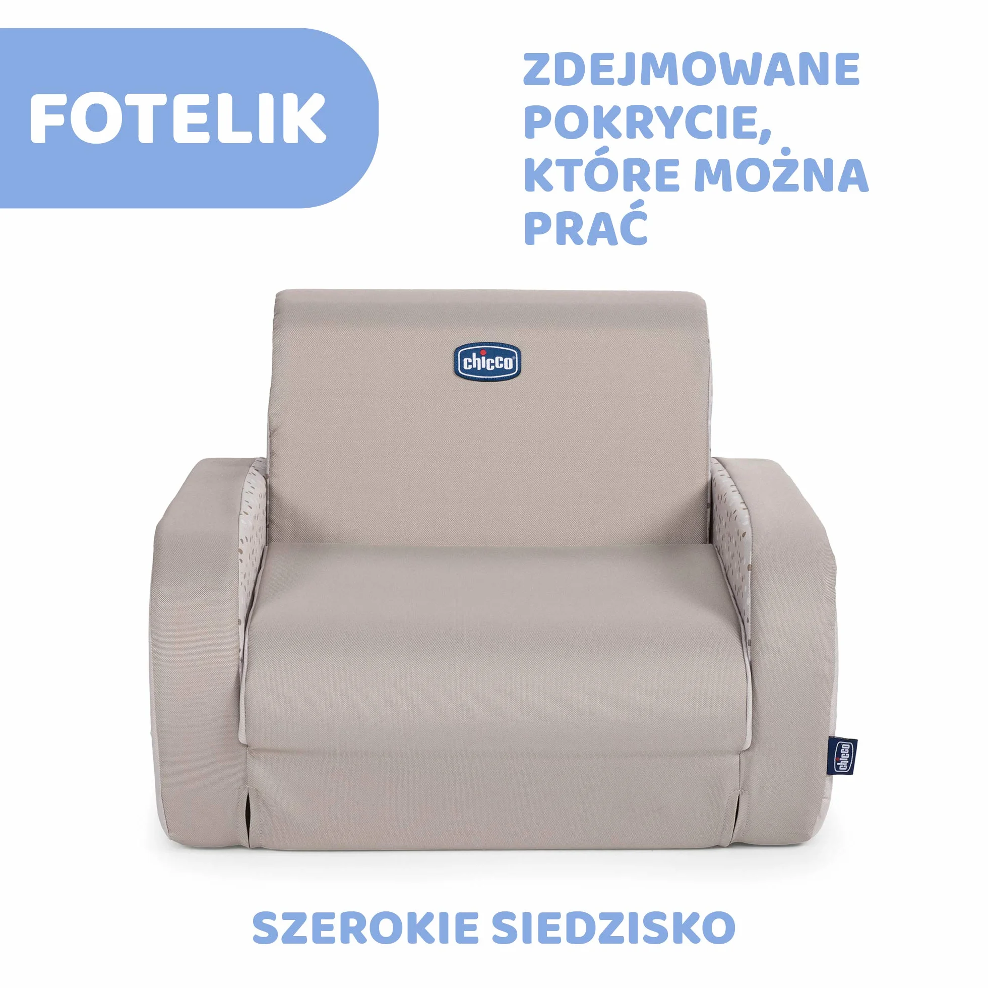 Chicco Twist 3 w 1 Fotelik Sofa Leżanka Dla Dziecka od 12 Miesięcy do 3 Lat