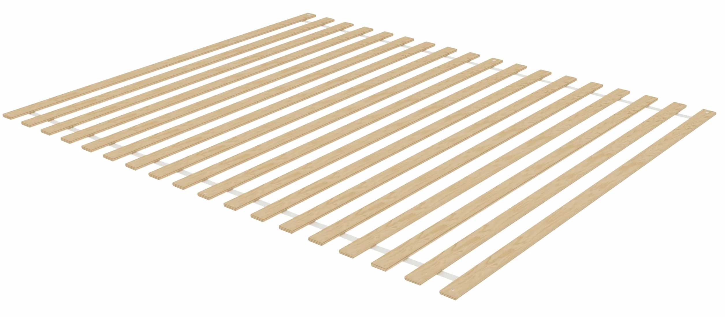 Stelaż do łóżka pod materac 160x200 cm 18 szt. listwy płaskie nośność 300kg