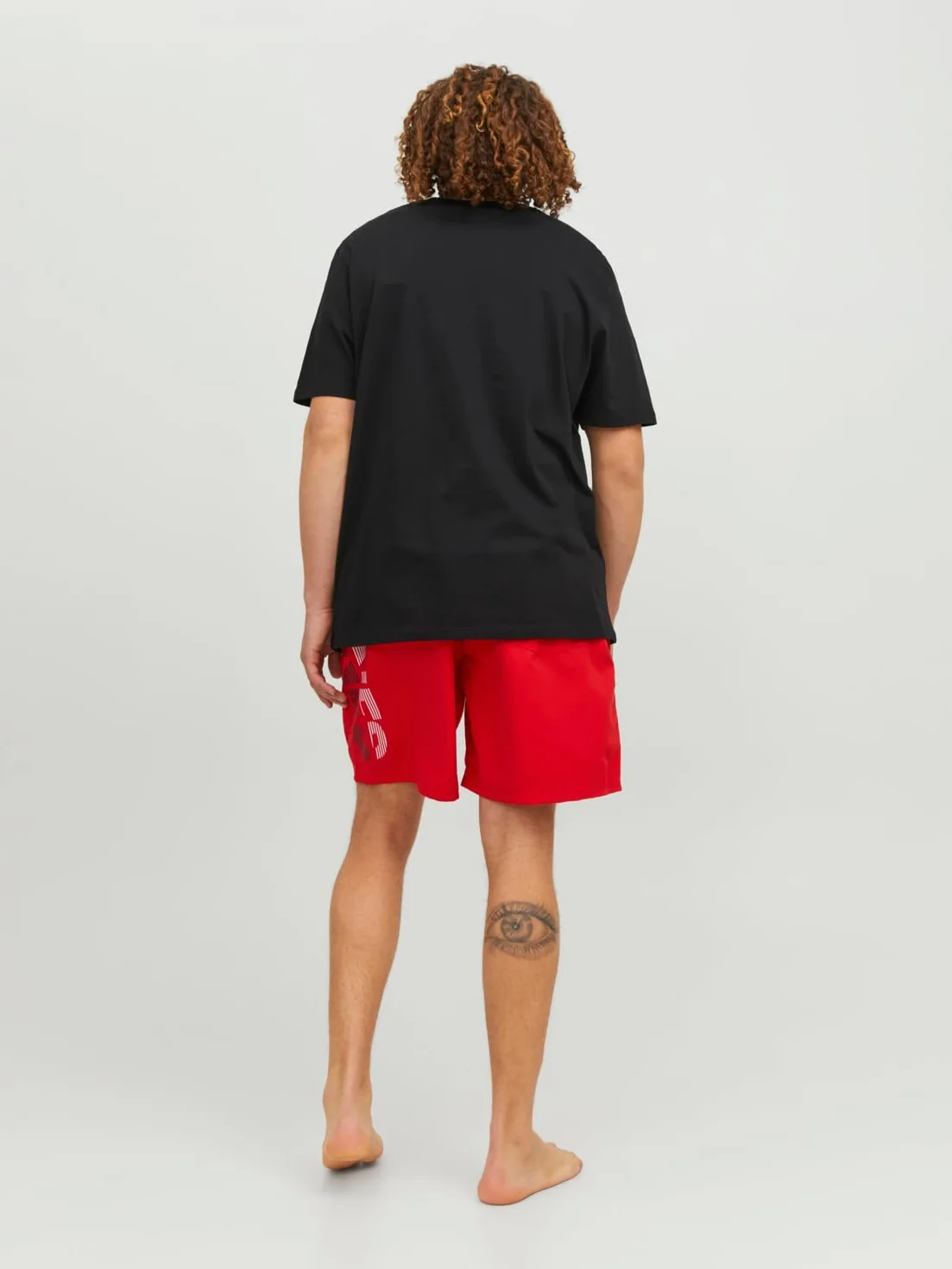 JACK & JONES Szorty kąpielowe Mężczyźni Jpstfiji Jjswim Splicelogo Ly Sn Ps