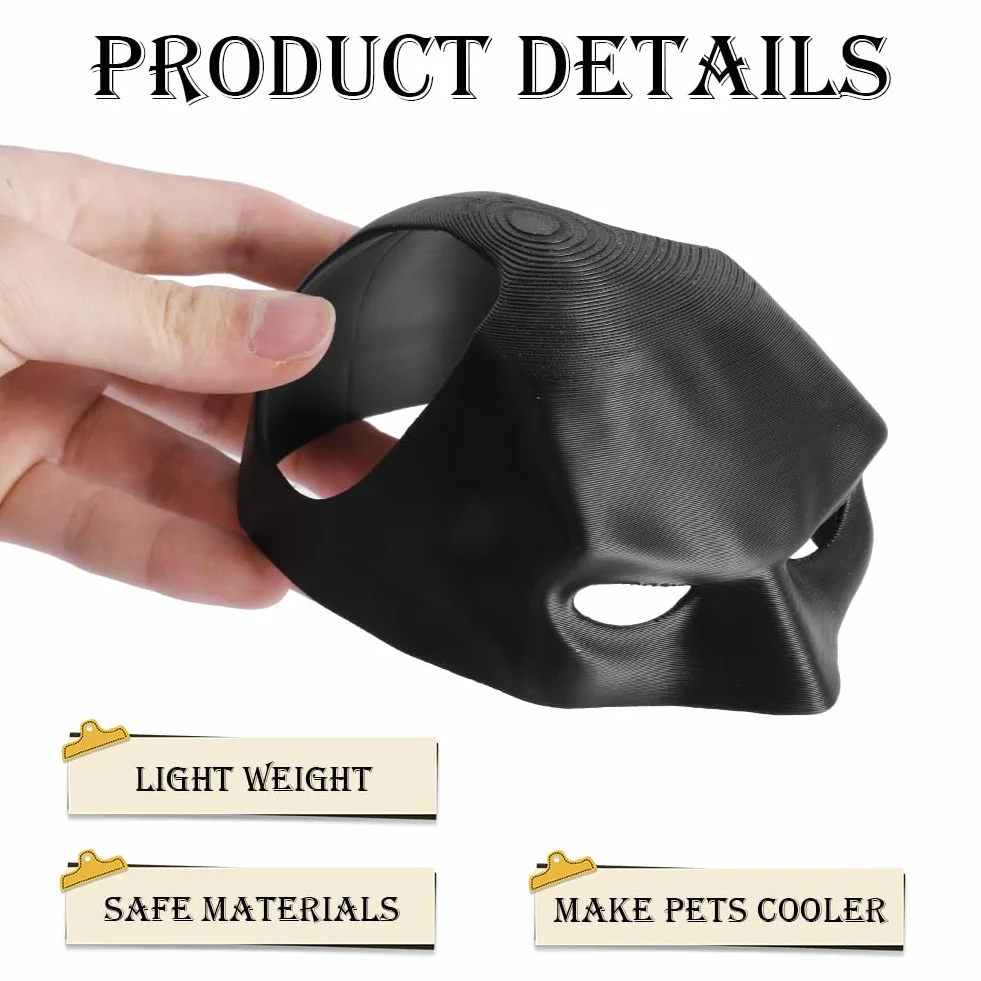 Aomig Maska kociego nietoperza, czapka cosplay, kot Batman, maska nietoperza kota na Halloween, Halloween, czarna maska dla kotów, uroczy kot, akcesoria do przebrania dla kota, kociąt