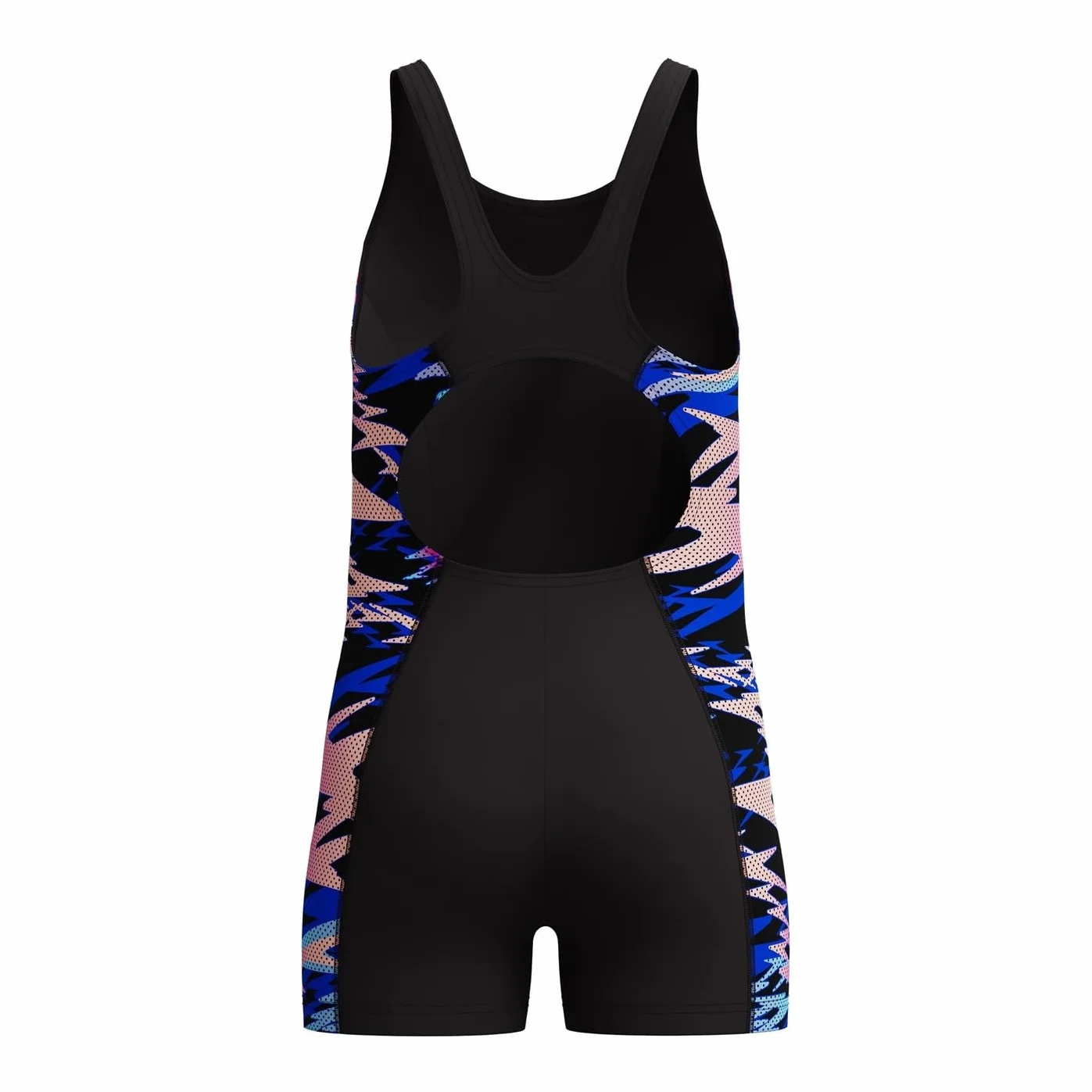 Speedo Dziewczęce spodnie do pływania Hyperboom Splice Muscleback, czarny, 12