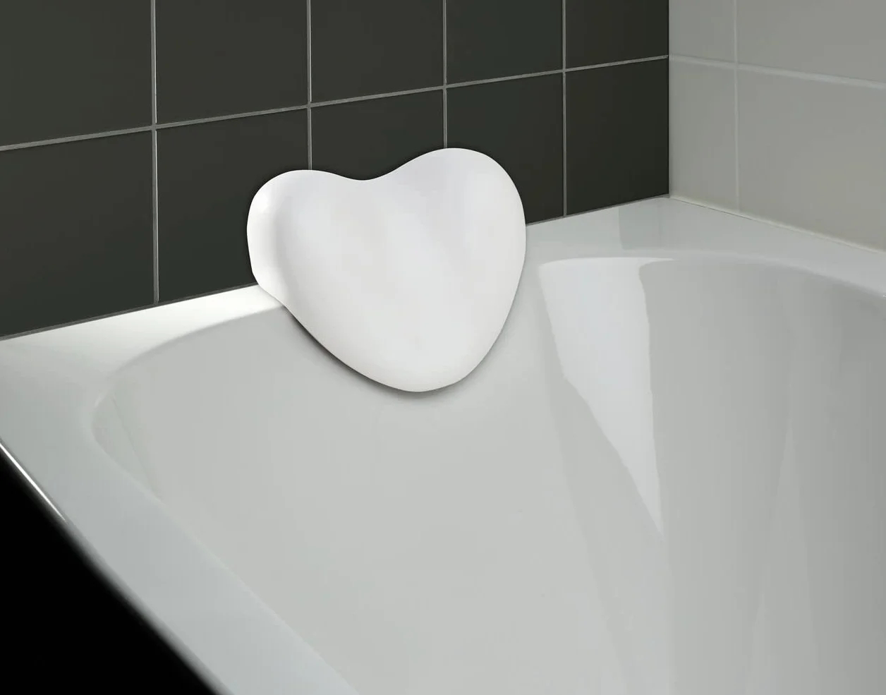 WENKO Poduszka pod głowę i kark Tropic White 25 x 11 x 20,5 cm biała