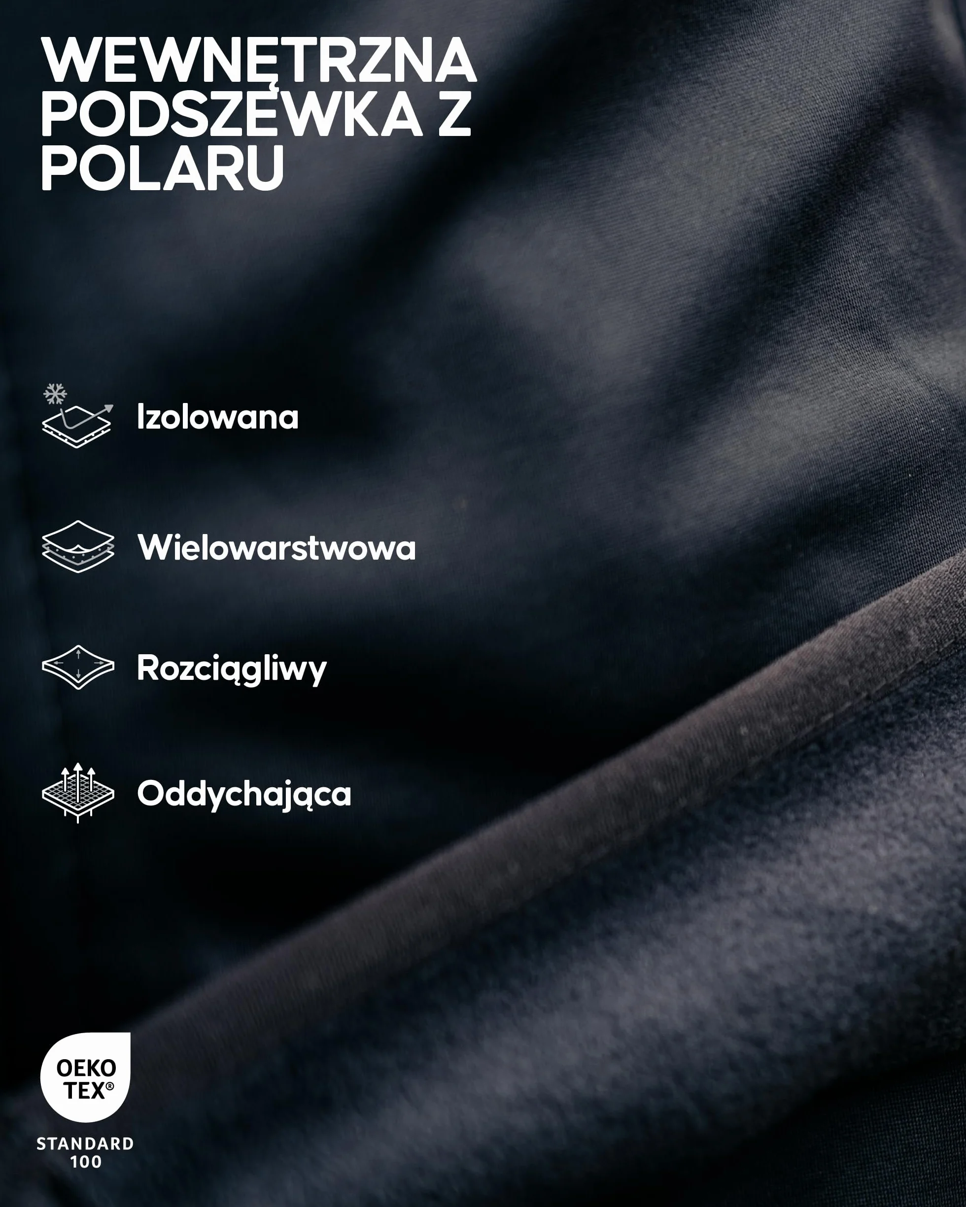 DANISH ENDURANCE Spodnie Trekkingowe Męskie, Softshell z Podszewką z Polaru, Wiatroszczelne, Wielowarstwowe, Wodoodporne, Turystyczne, Outdoorowe