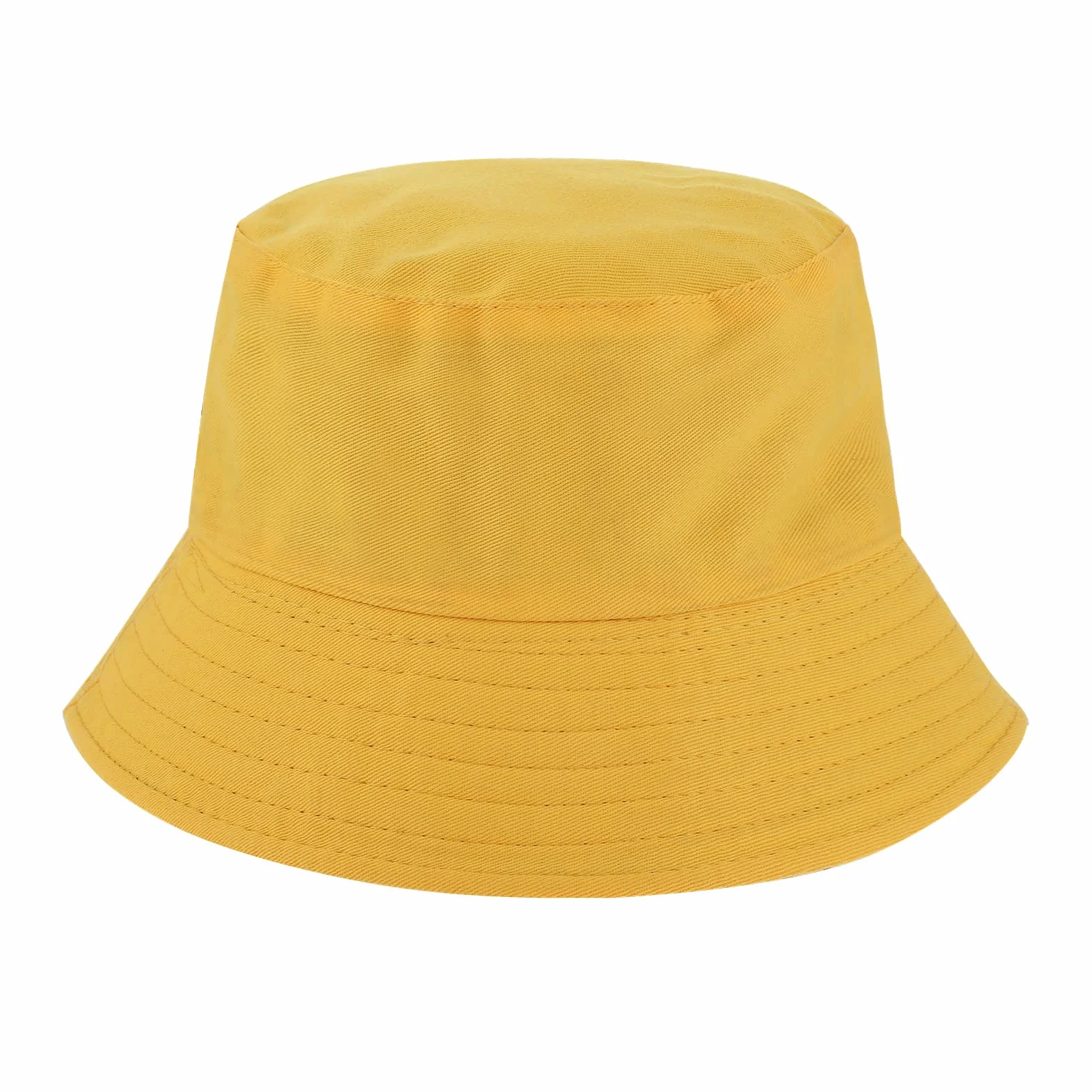WLLHYF Kapelusz typu bucket odwracalny, dwukolorowy bawełniany kapelusz typu bucket składany kapelusz przeciwsłoneczny