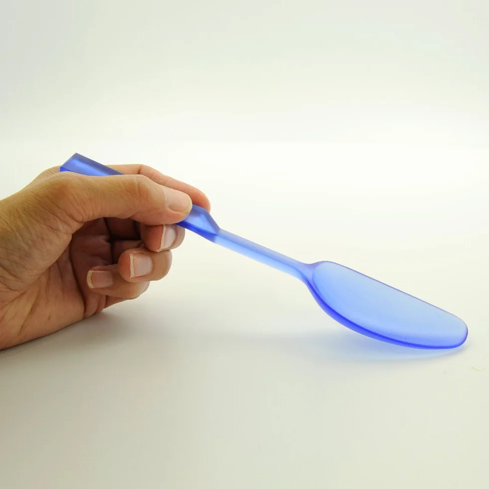 Alessi "SLEEK" łyżka do puszek jasnoniebieska
