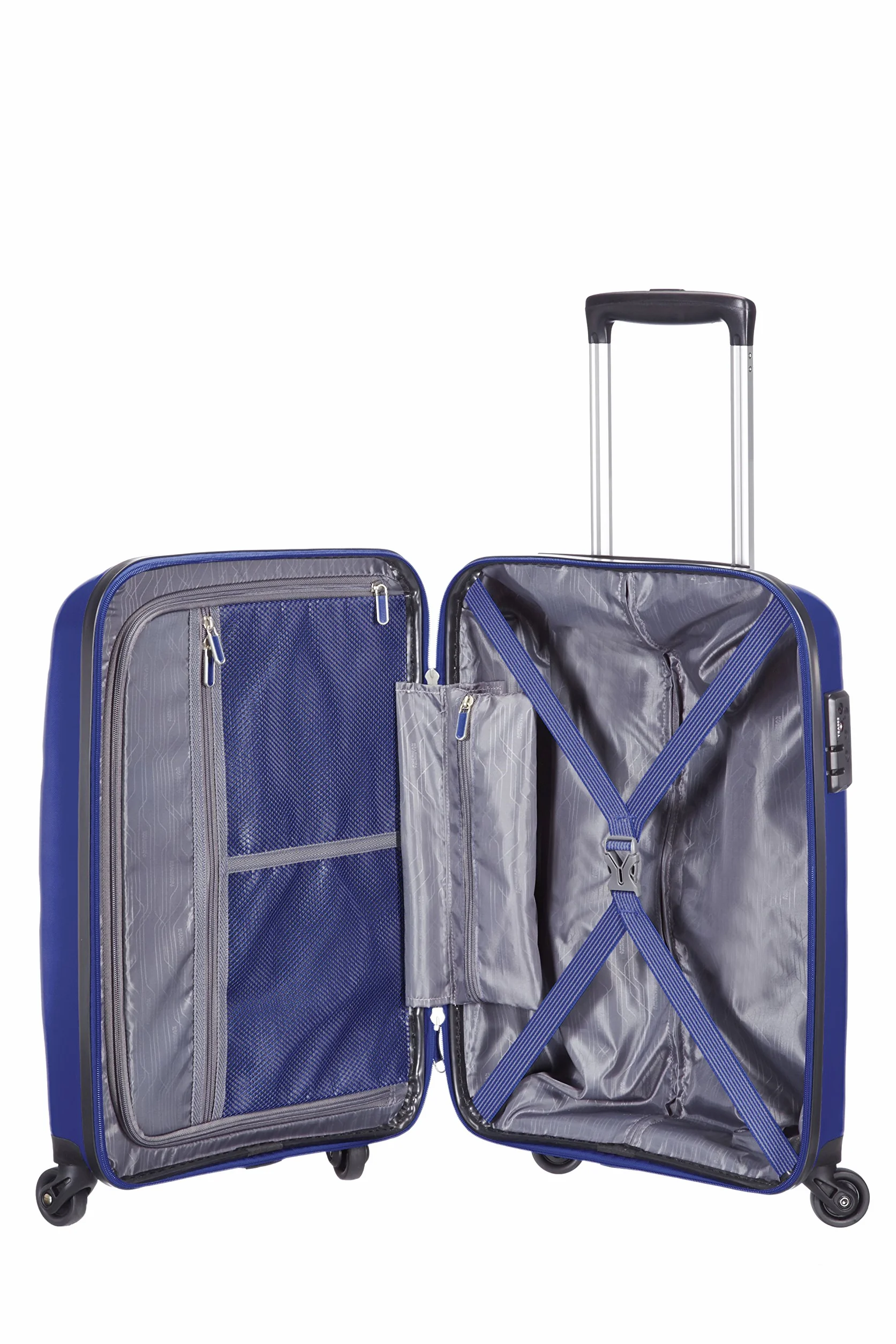 American Tourister BON AIR - Spinner S, Bagaż podręczny, 55 cm, 31.5L, Niebieski (Midnight Navy)