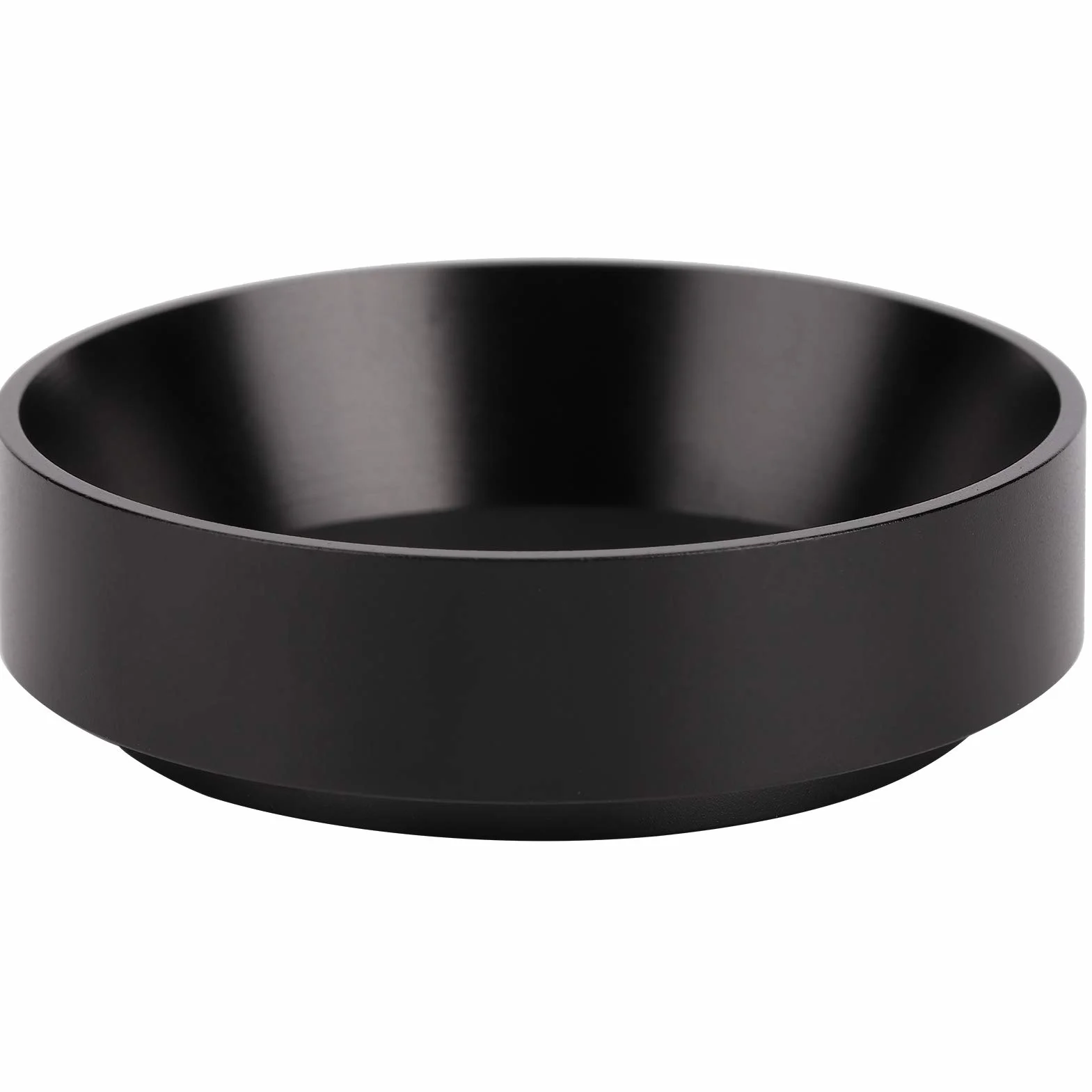Aluminiowe pierścienie dozujące do kawy 58 mm, lejek magnetyczny, akcesoria do ekspresu, czarne