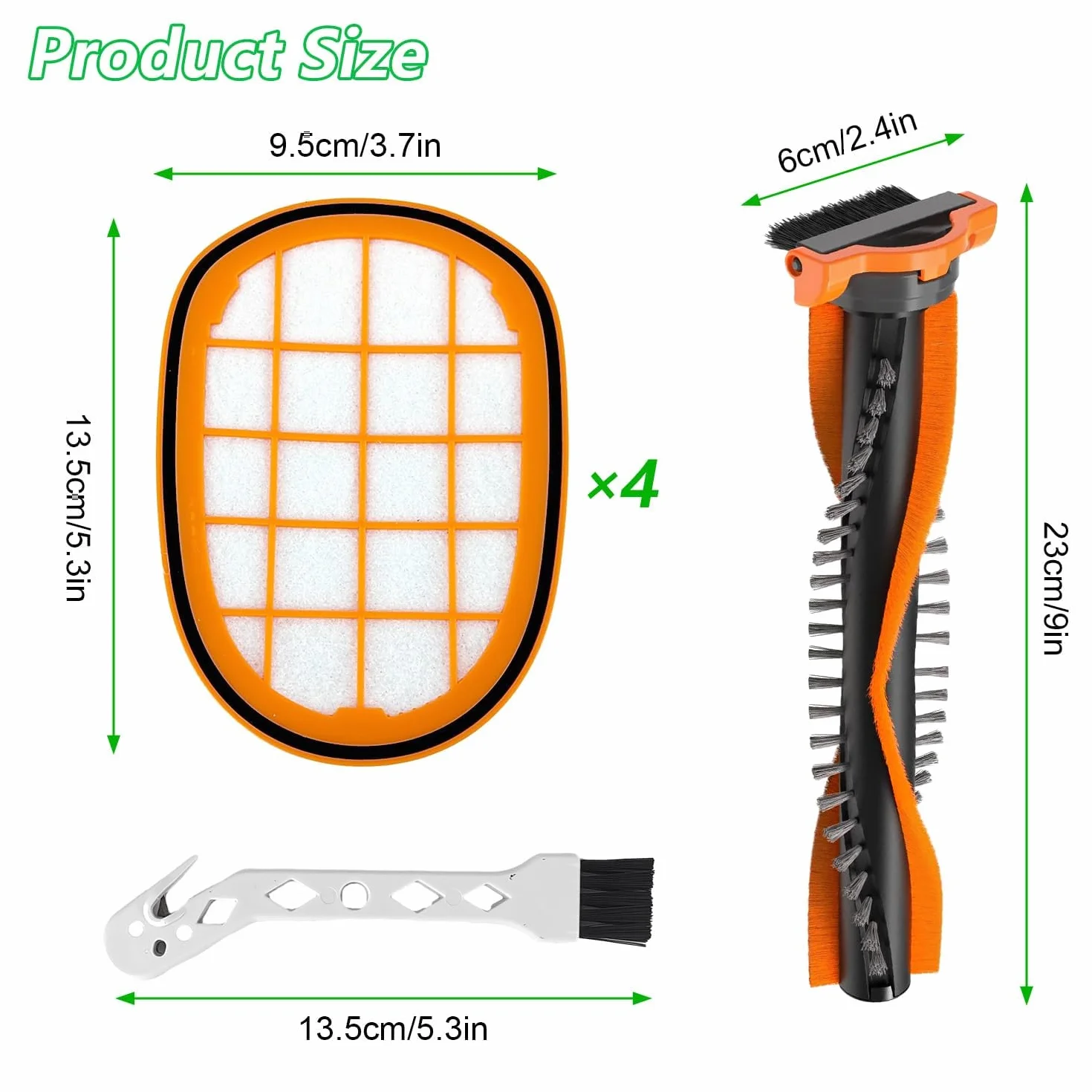 Philips zestaw filtrów HEPA ABS Speedpro Max do odkurzacza FC6812 FC6814 FC6822 FC6823 FC6827 FC6908