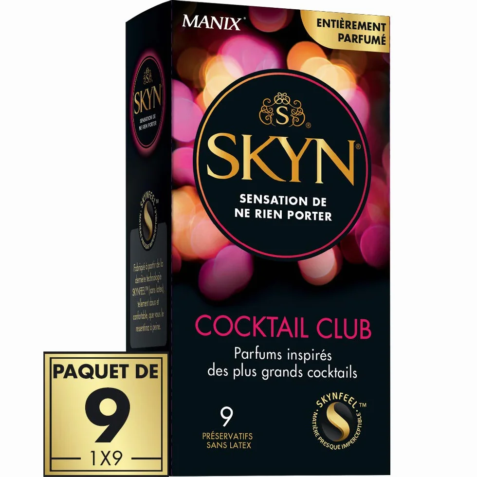 Skyn Cocktail Club Prezerwatywy, 9 szt.