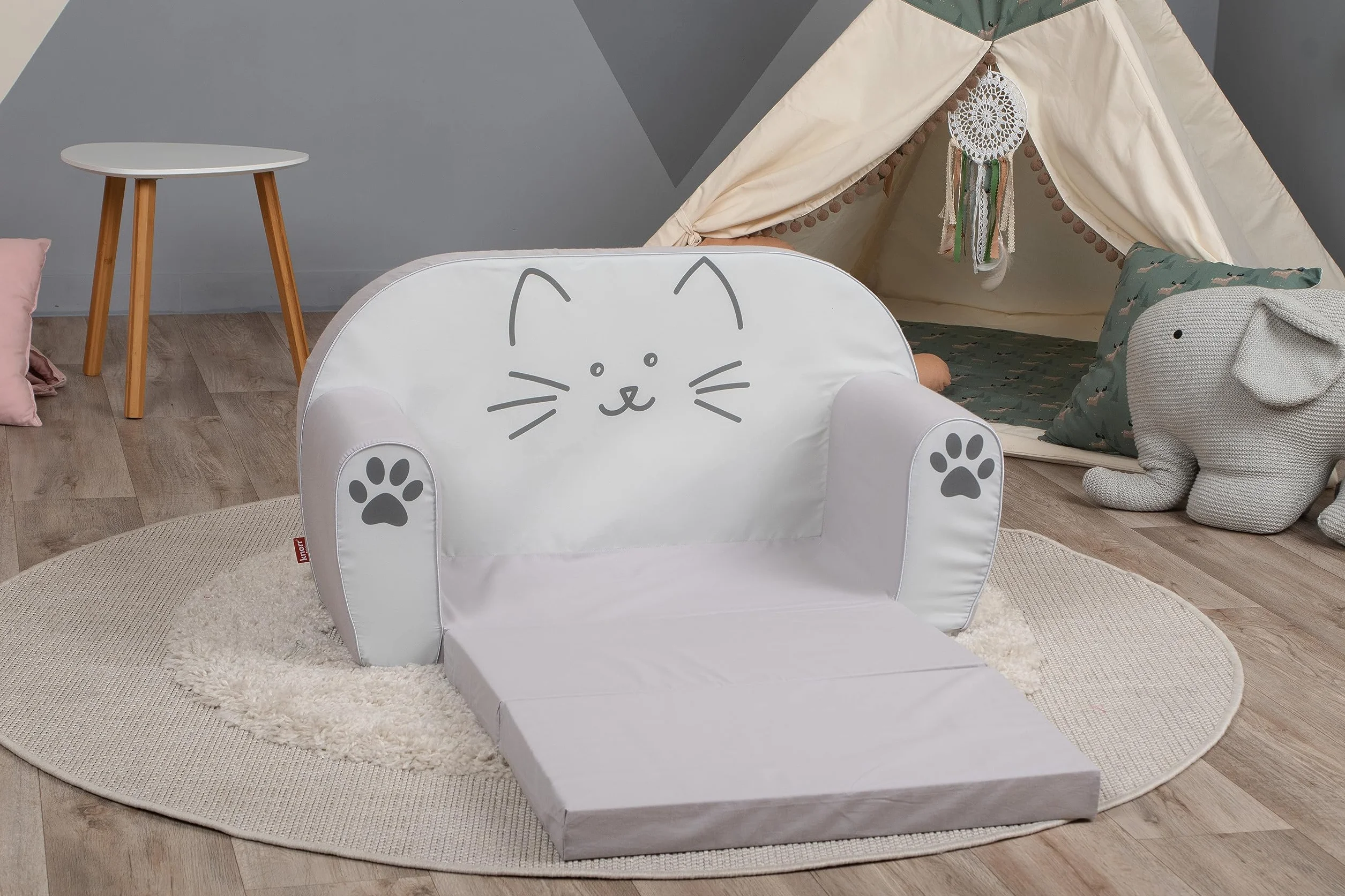 Knorrtoys 68481 sofa dziecięca Lilli bawełna kolorowa