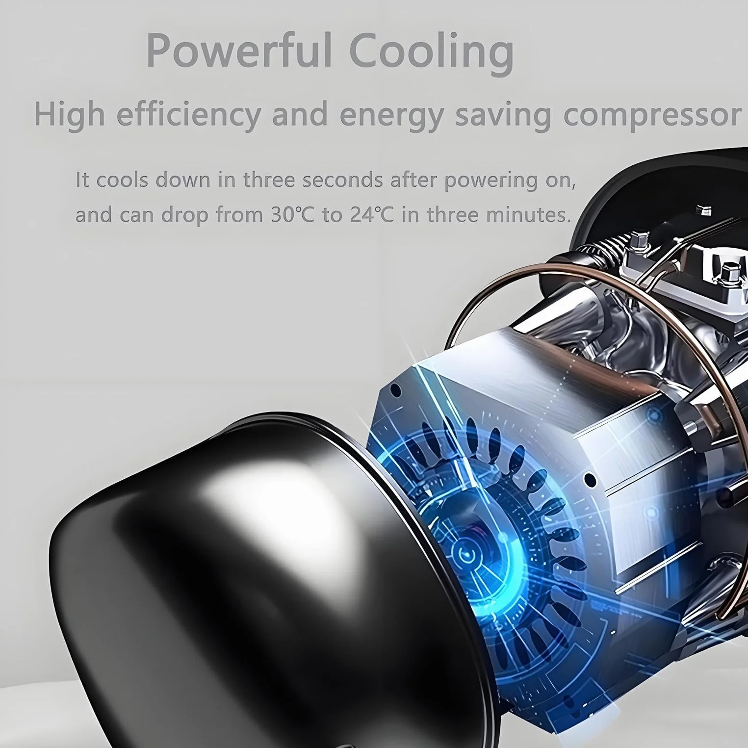 Klimatyzator Przenośny 5121BTU 24V AC/DC Do Namiotu Przyczepy Kampera