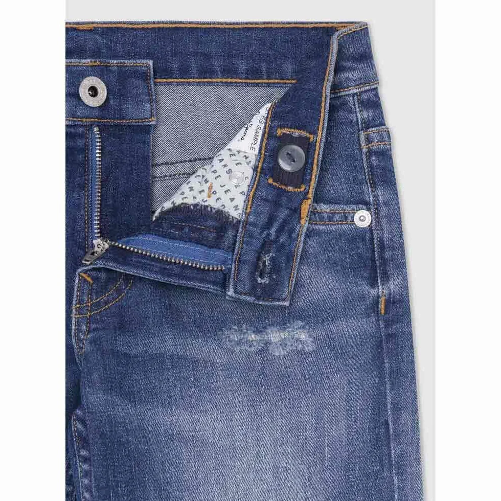 Pepe Jeans Cashed Repair Jr - Dżins Chłopcy