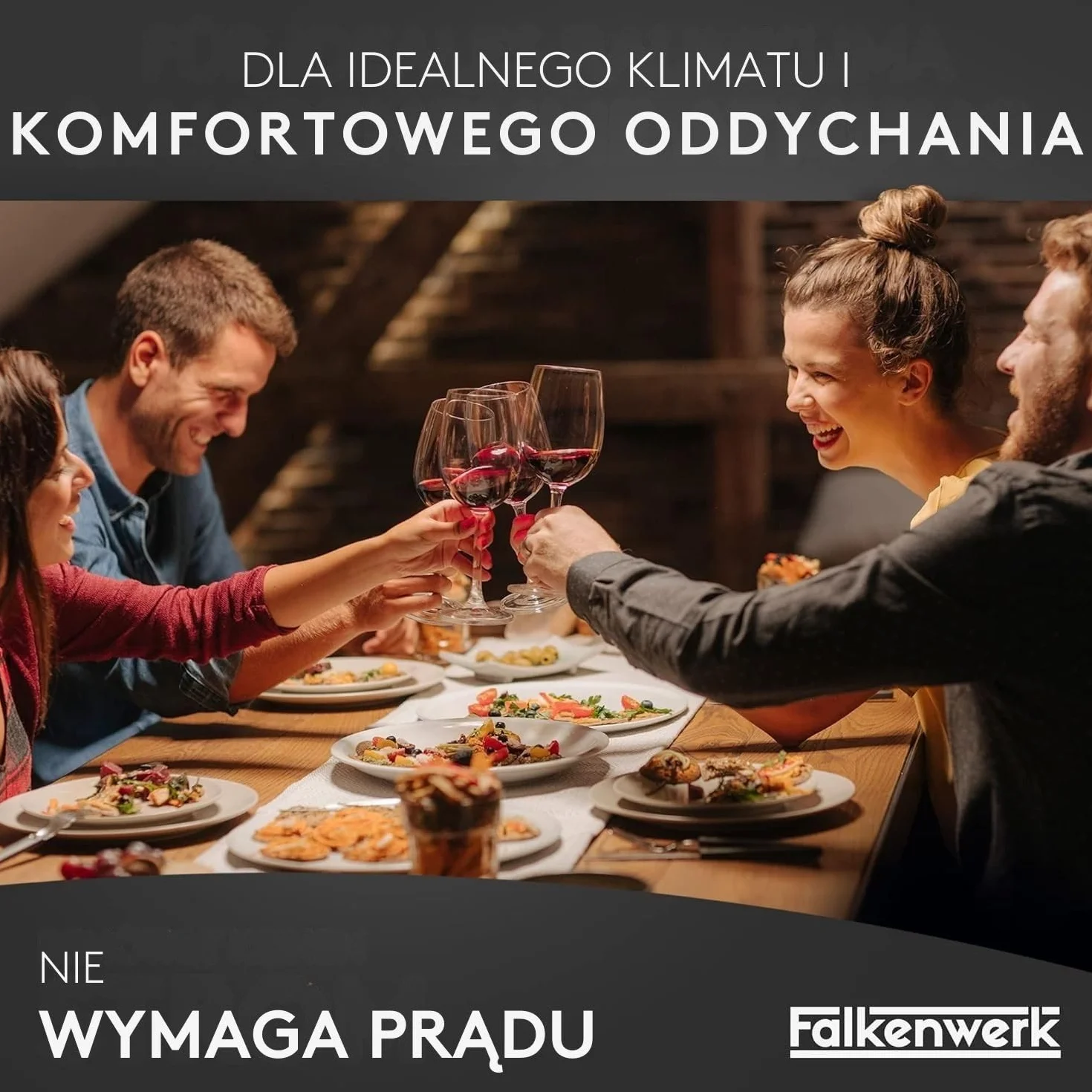 FALKENWERK nawilżacz uniwersalny z elastycznym hakiem 3 sztuki