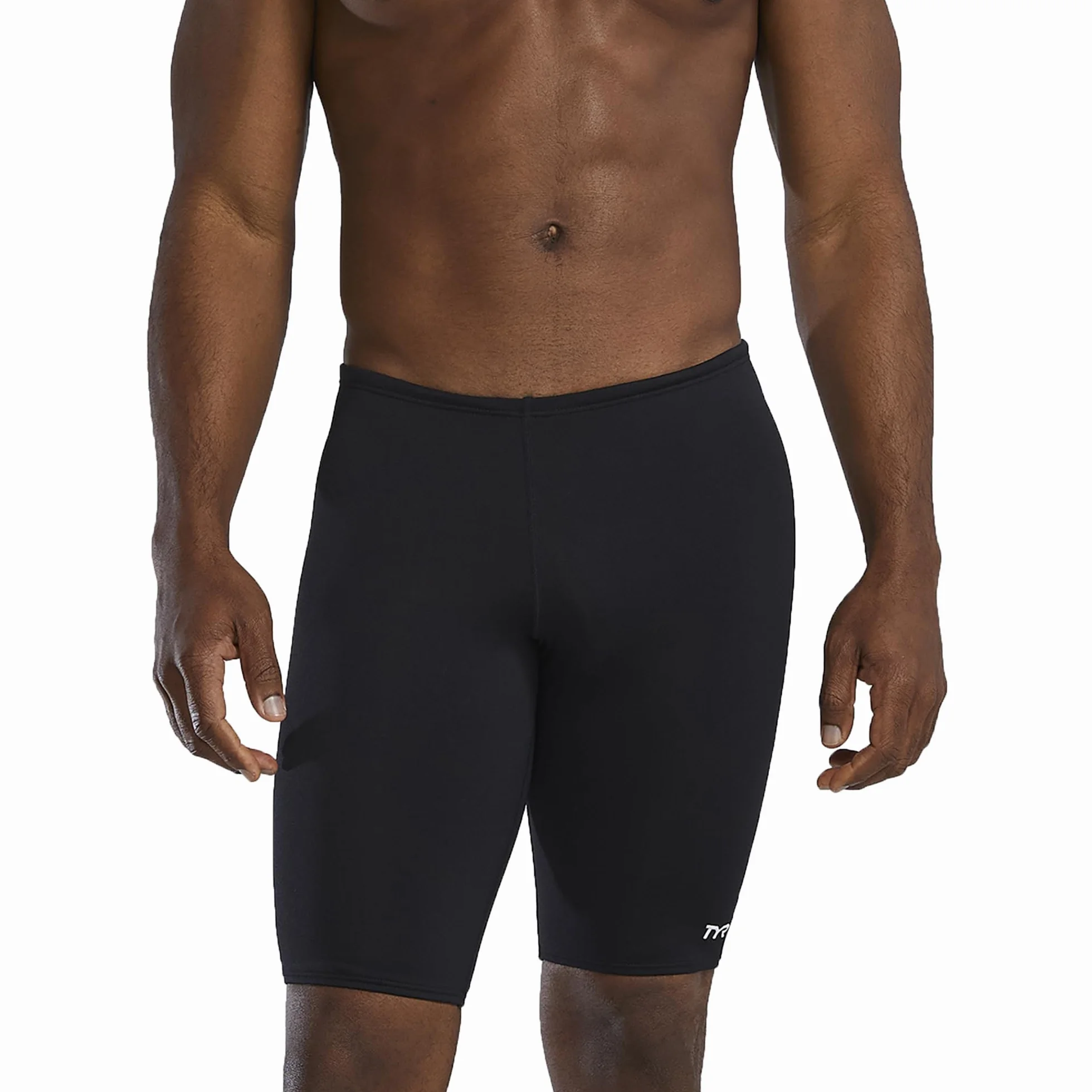 TYR Durafast Elite Athletic Jammer męski strój kąpielowy, Czarny, 36
