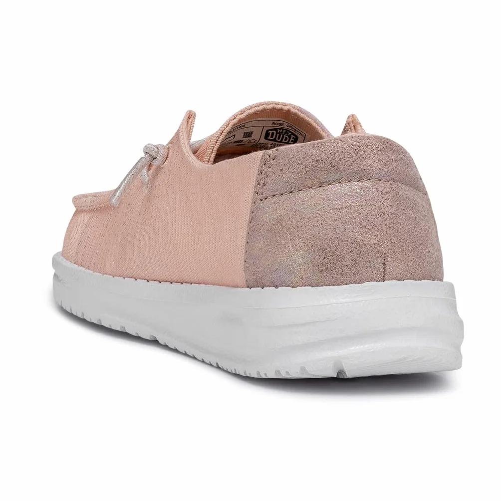 HEYDUDE Dziewczynki Wendy Youth Glittermoccasin