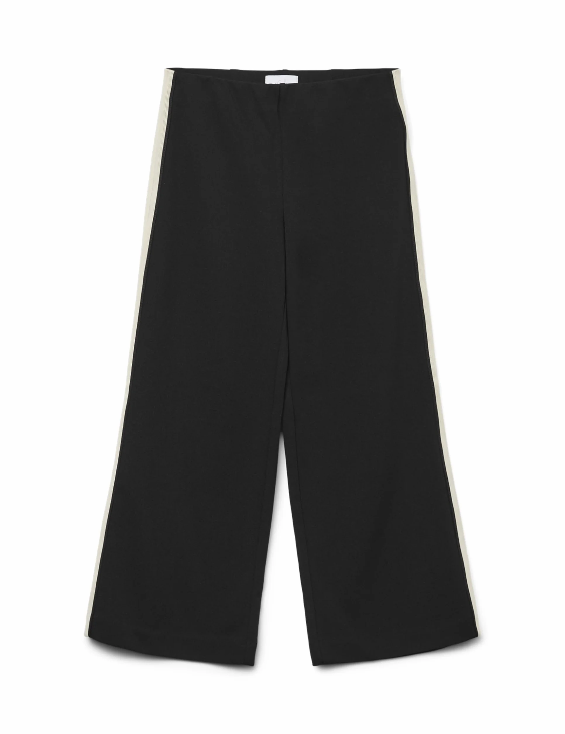 VERO MODA Vmberlin Mw Wide Panel Pant Girl czarny 146