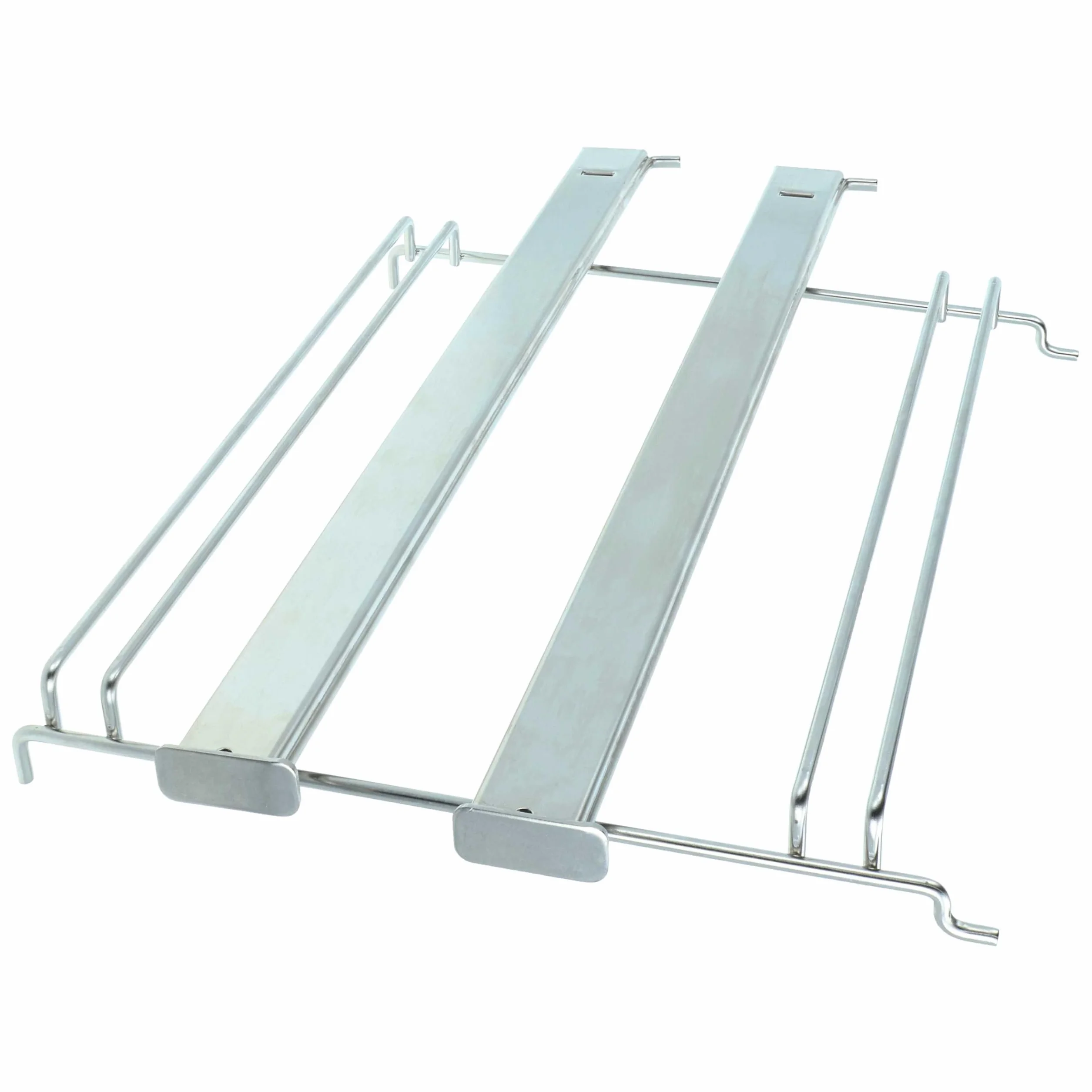 vhbw Zestaw teleskopowy do piekarników Gorenje BO758A31XG, BO75SY2B 2 pary szyn 23,5x27,5x3,5 cm