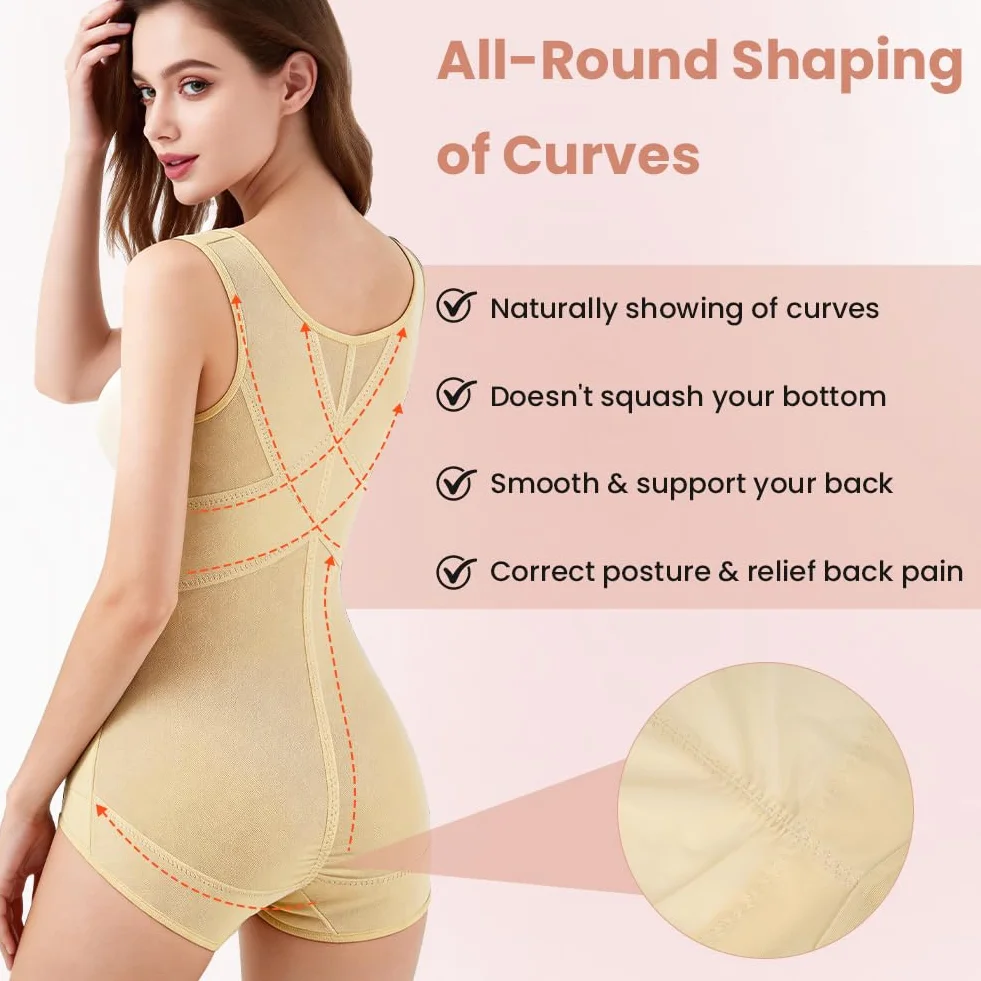 DiULi Bielizna modelująca body damskie z otwartym biustem kontrola brzucha modelująca sylwetkę skrzyżowana talia w kształcie litery U bezszwowe body modelujące z regulowanymi ramiączkami czarne