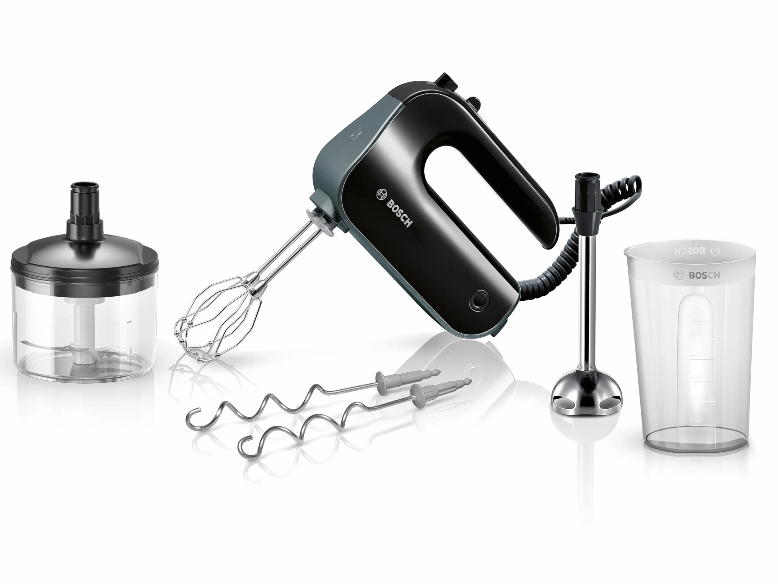 Bosch MFQ4980B 850 Watt Home Professional Styline schwarz/dark silver (MFQ4980B)